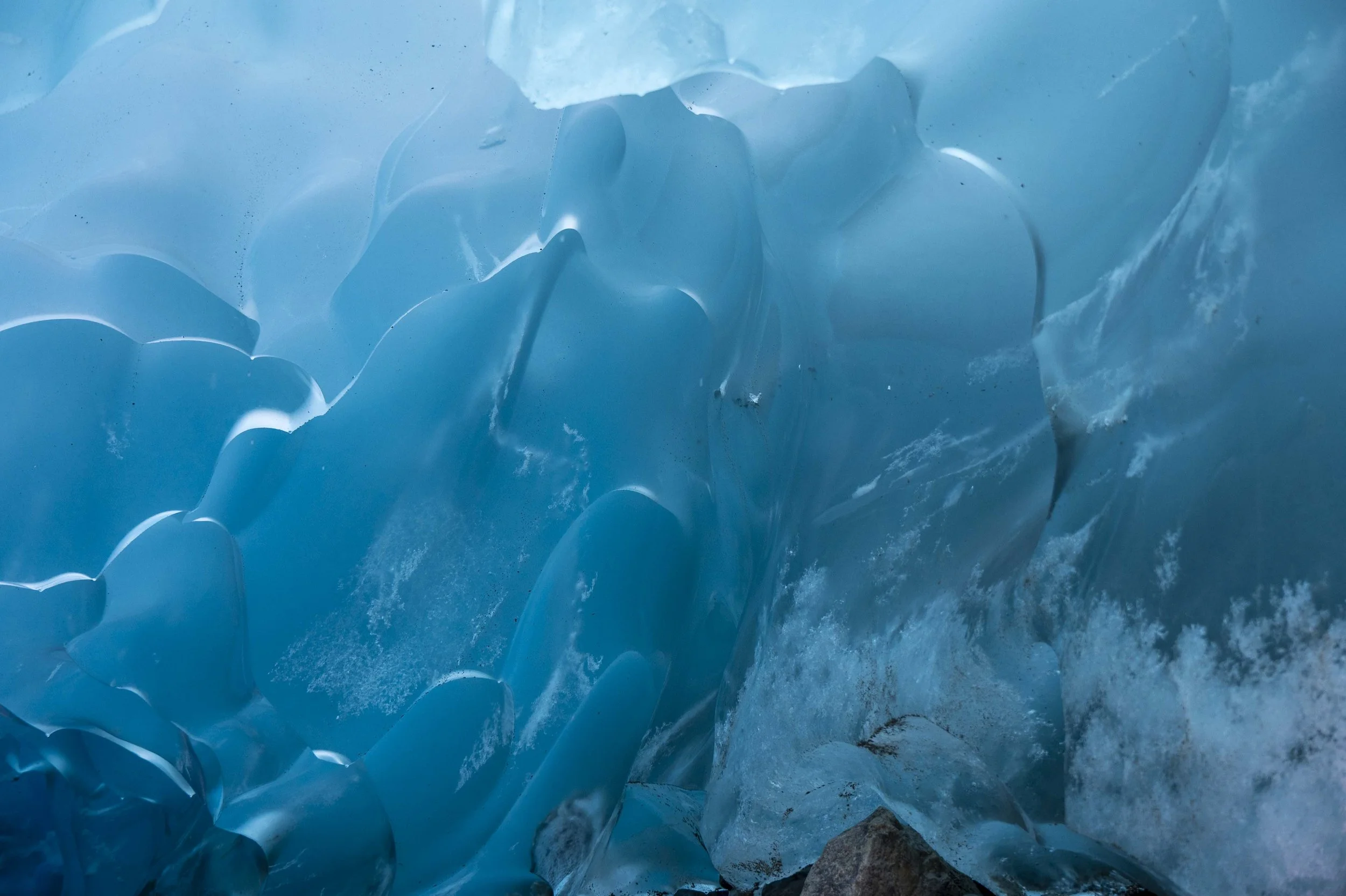 Ice Cave in Reid Glacer