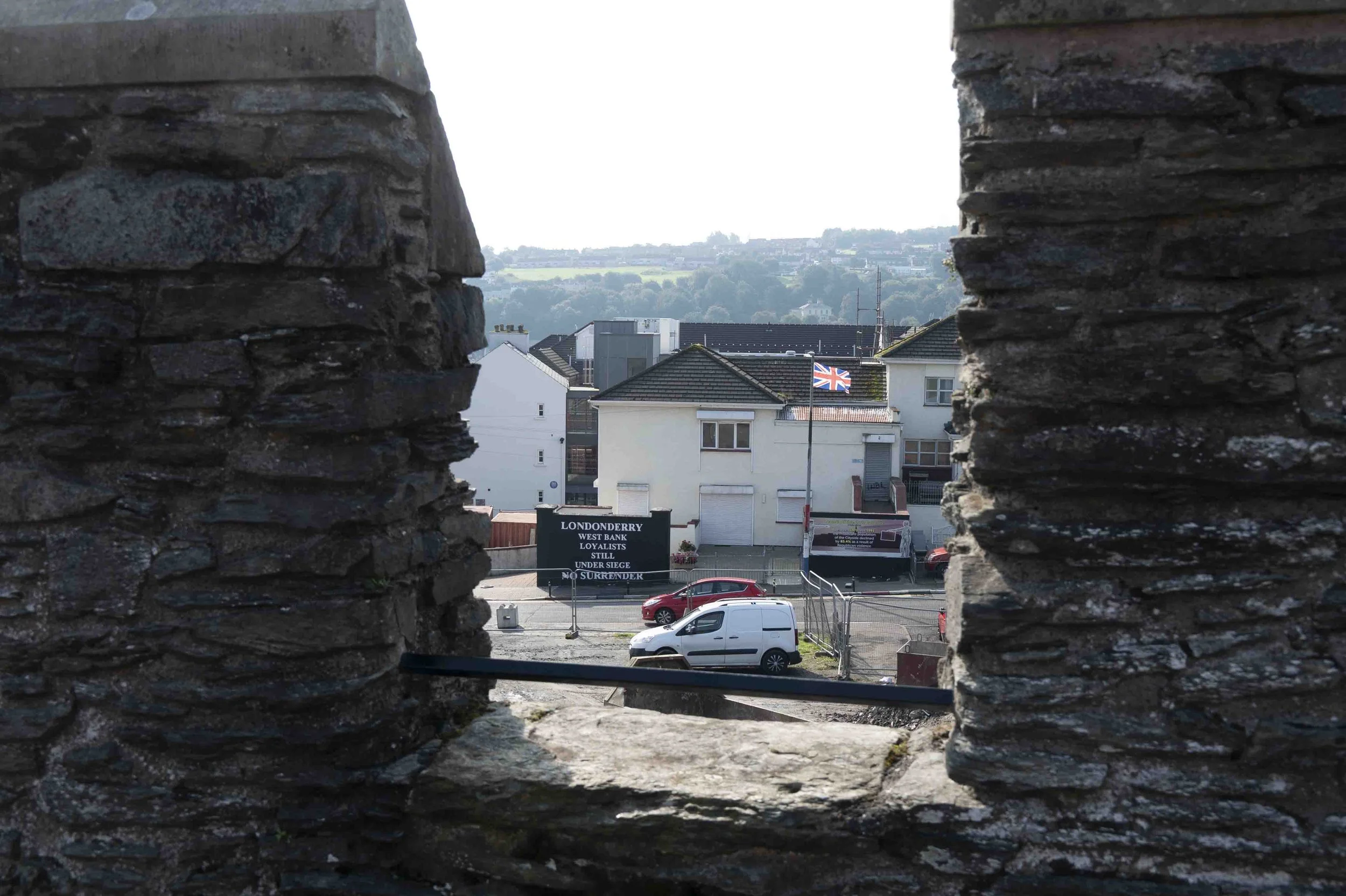 Protestant Enclave on the western (predominantly Catholic) side of the River Foyle