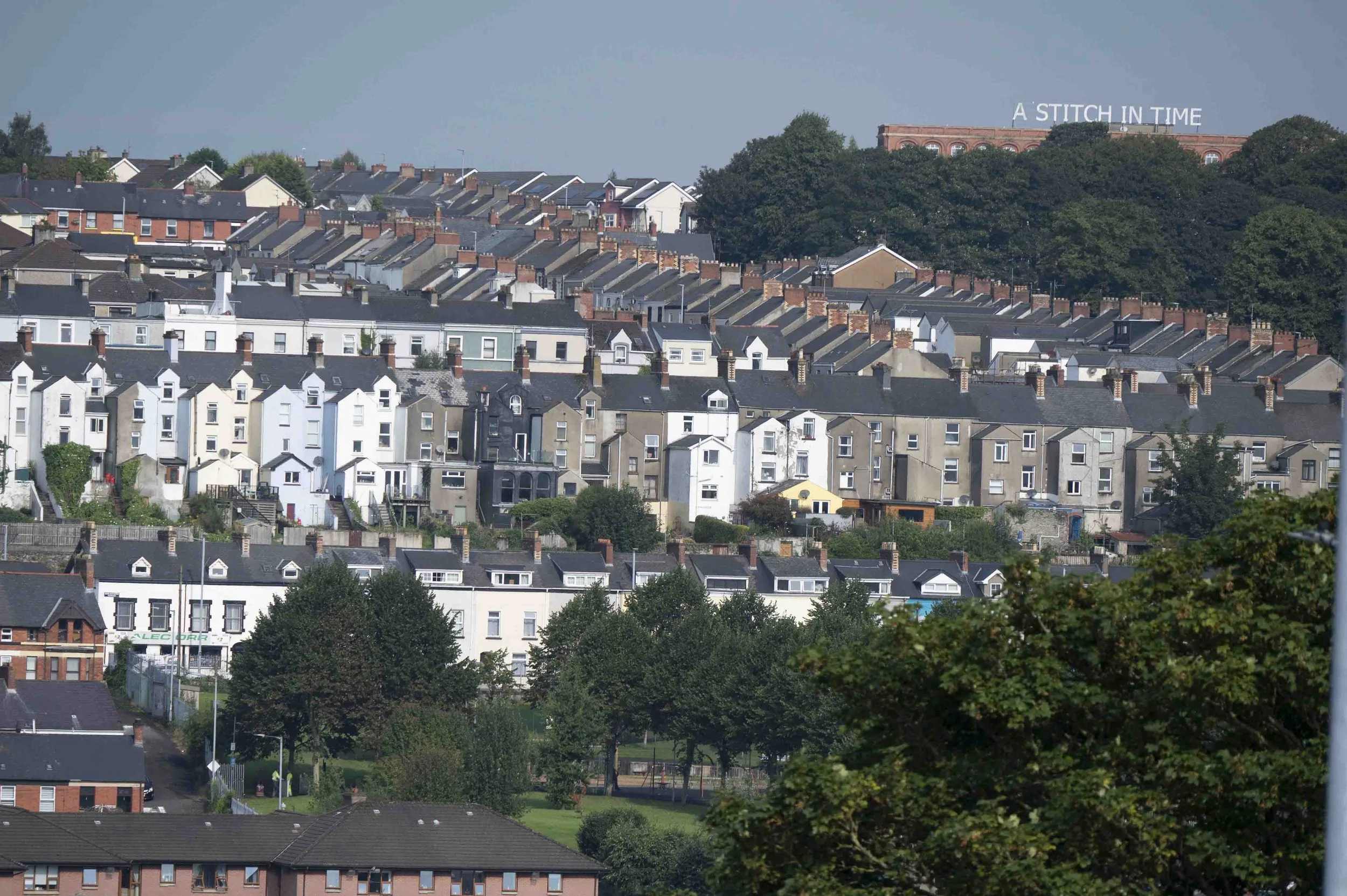 The Bogside, a Catholic/Republican/Nationalist neighborhood