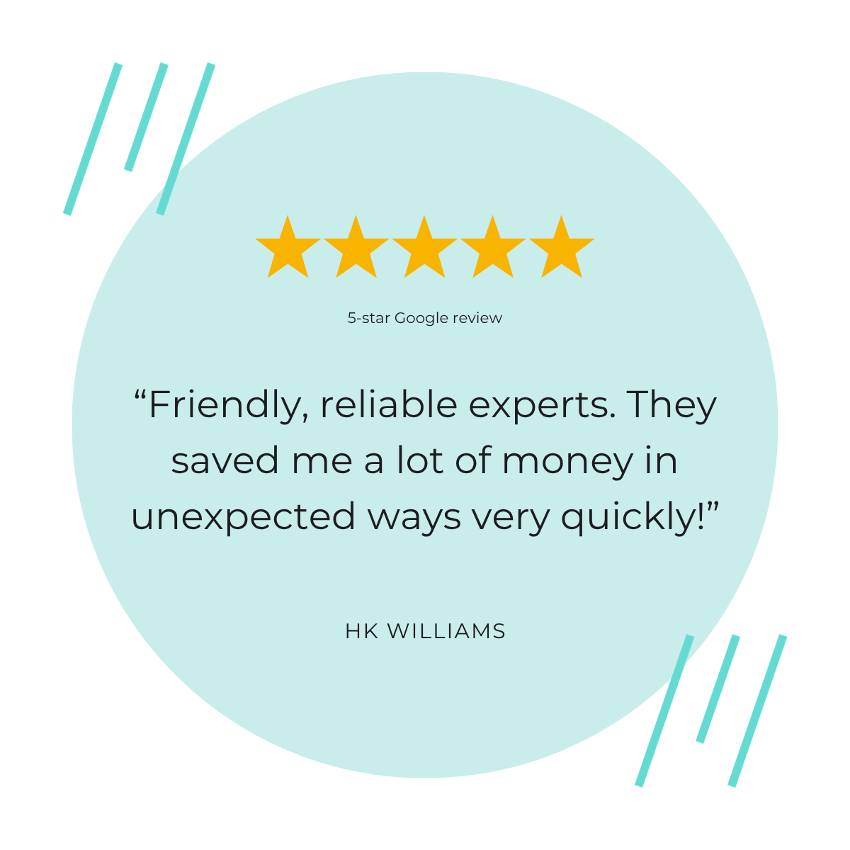HK. Testimonial. Motion Accountancy. Tunbridge Wells. Kent
