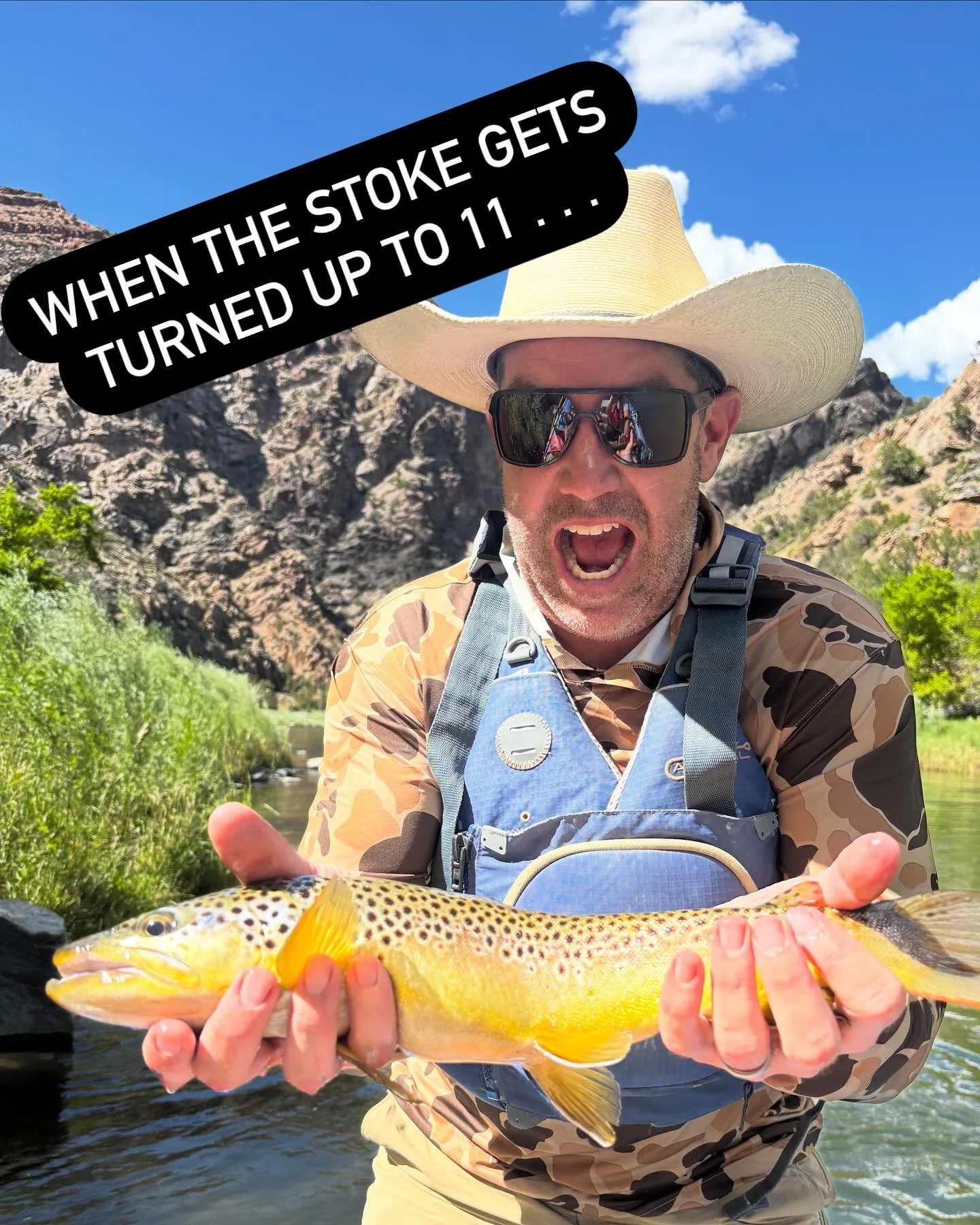 If you aren&rsquo;t doing this good out here, you&rsquo;re doing it wrong. We love to get this excited for and with folks on the water in the Gorge and everywhere else fish are looking up!

August dates are filling fast &mdash; message me for details