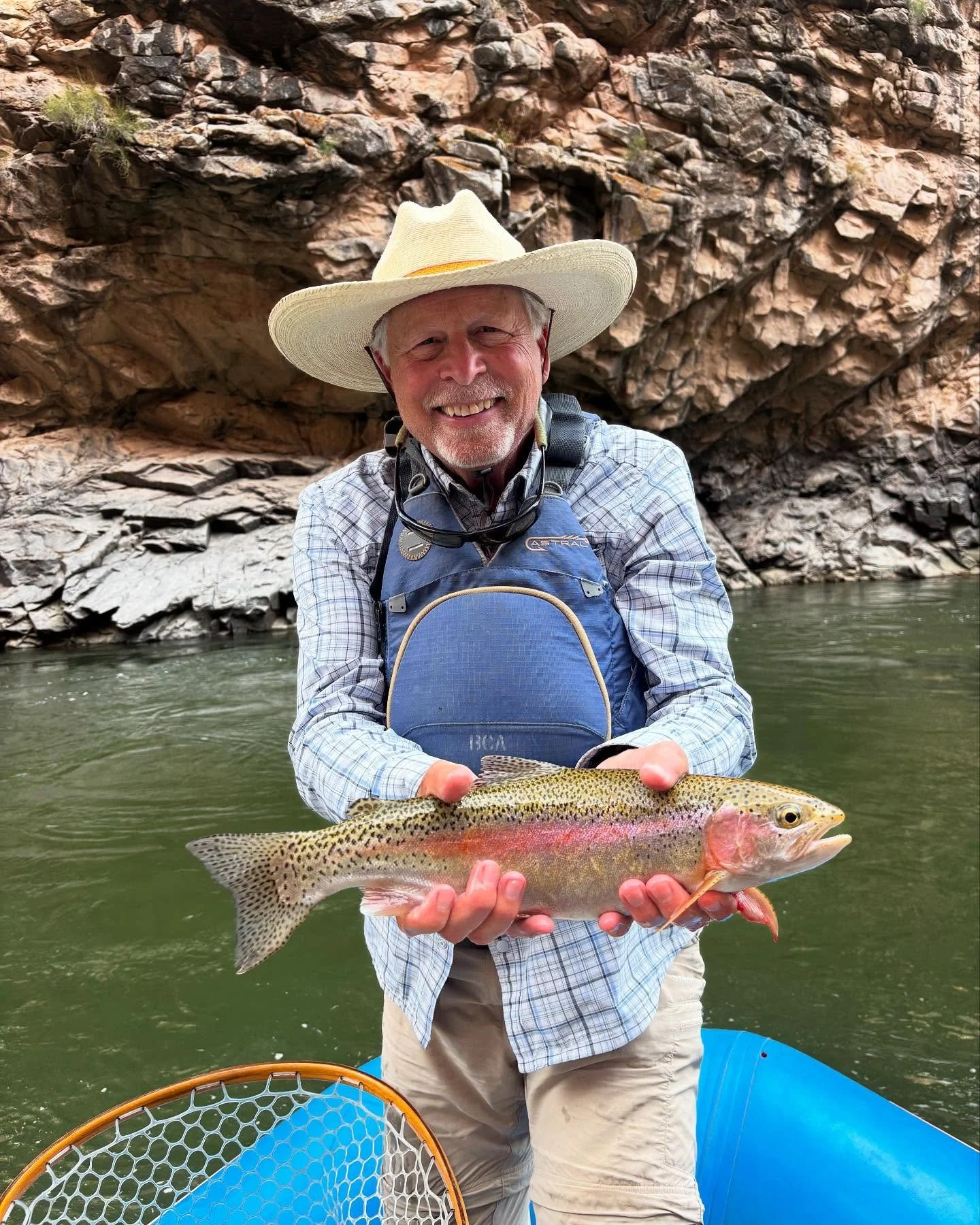 Summer is here! Gorge trips with @blackcanyonanglers are popping off and the salmonflies are flying! Camp shenanigans, wonderful wildlife, great people, and scenery that defies description. I&rsquo;m so lucky to work where I do with the people I do!
