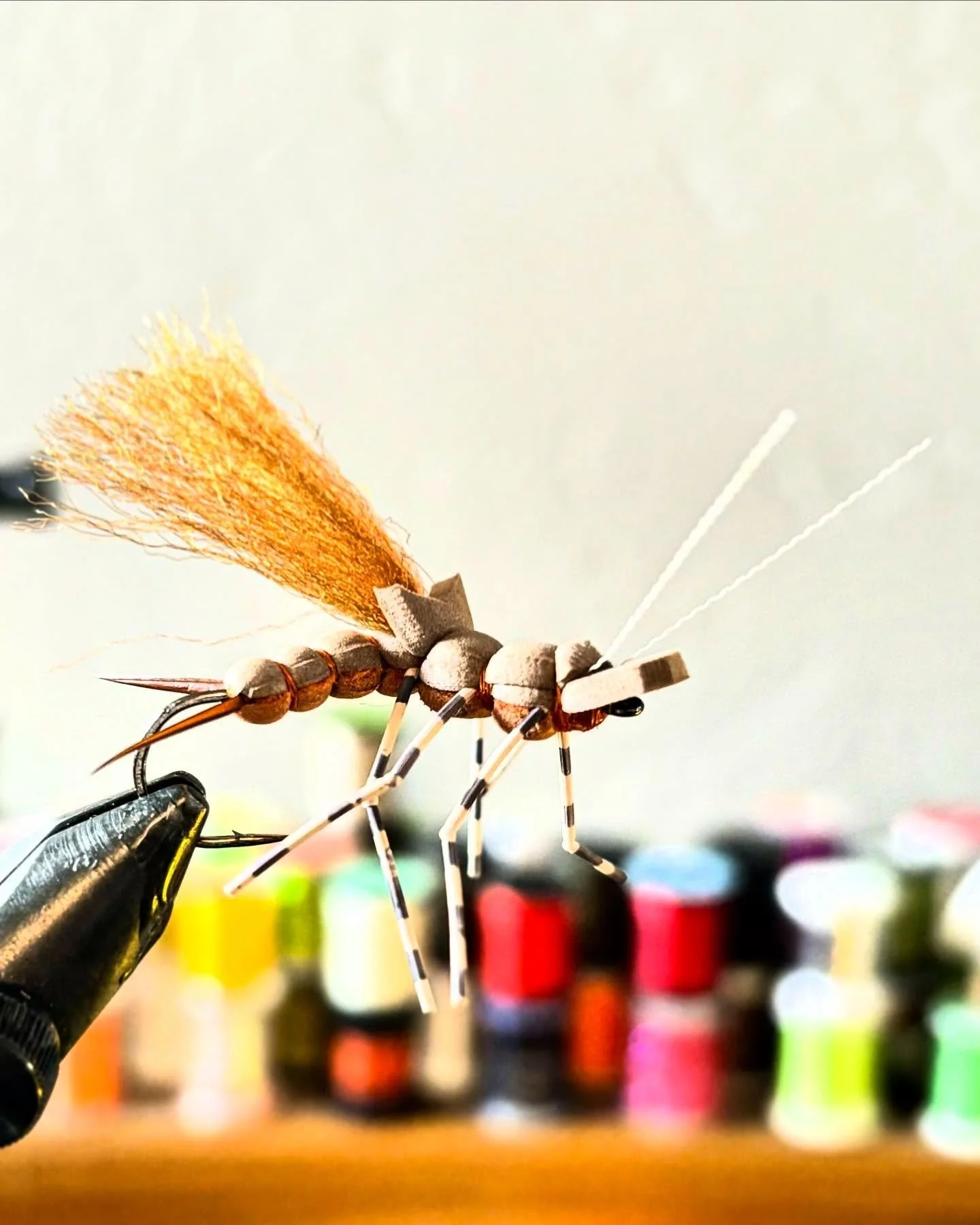 I&rsquo;m back on my BS SATURDAY, JANUARY 4! Get on down to @westernanglersflyshop for a FREE fly tying demo! I&rsquo;m kicking off demo season with come cool new bugs and techniques, including the Disco Stu here! Bring donuts 🍩 and Bloody Mary&rsqu