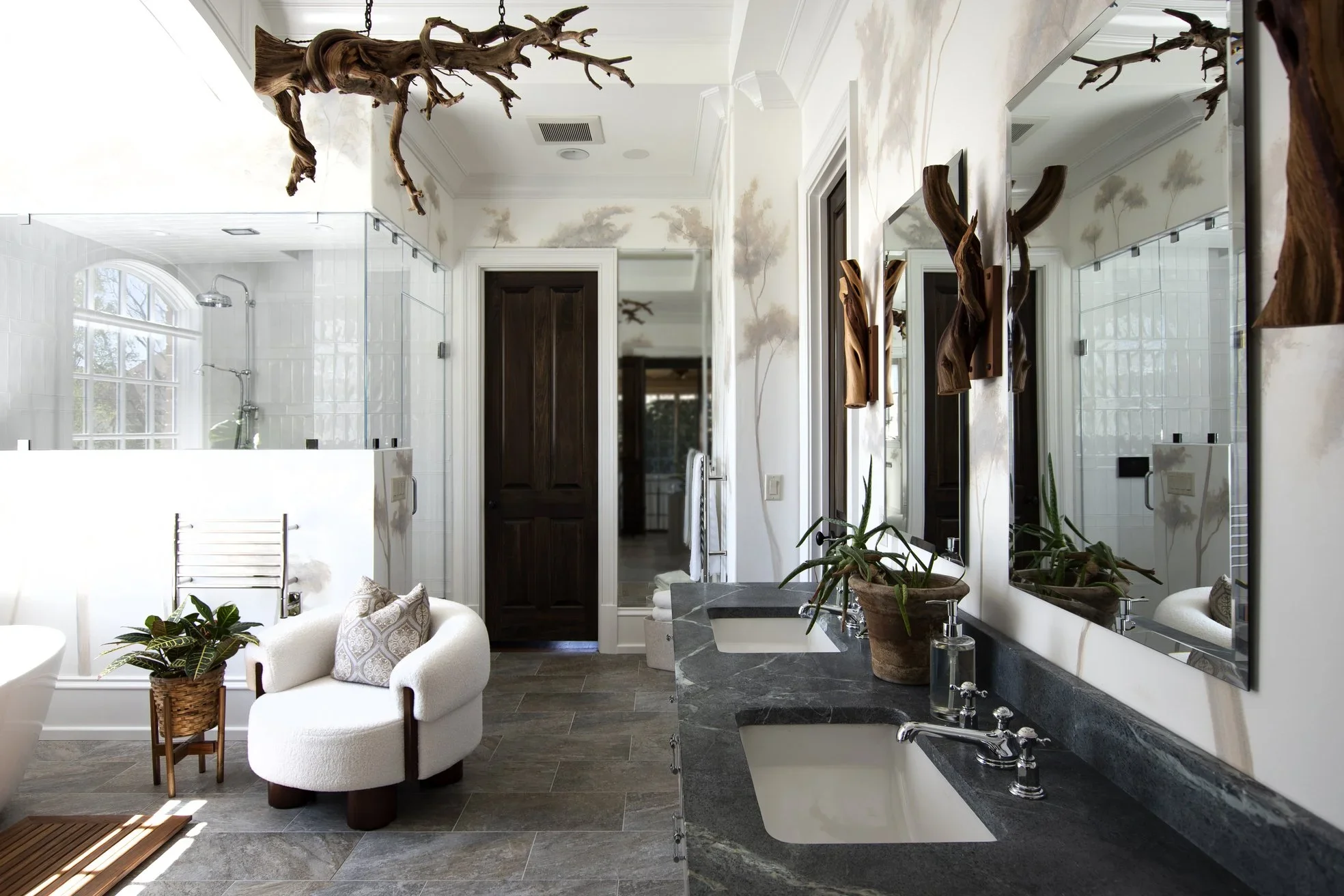 Bathroom Remodel in Nashville: Serene Woodland Spa Retreat 