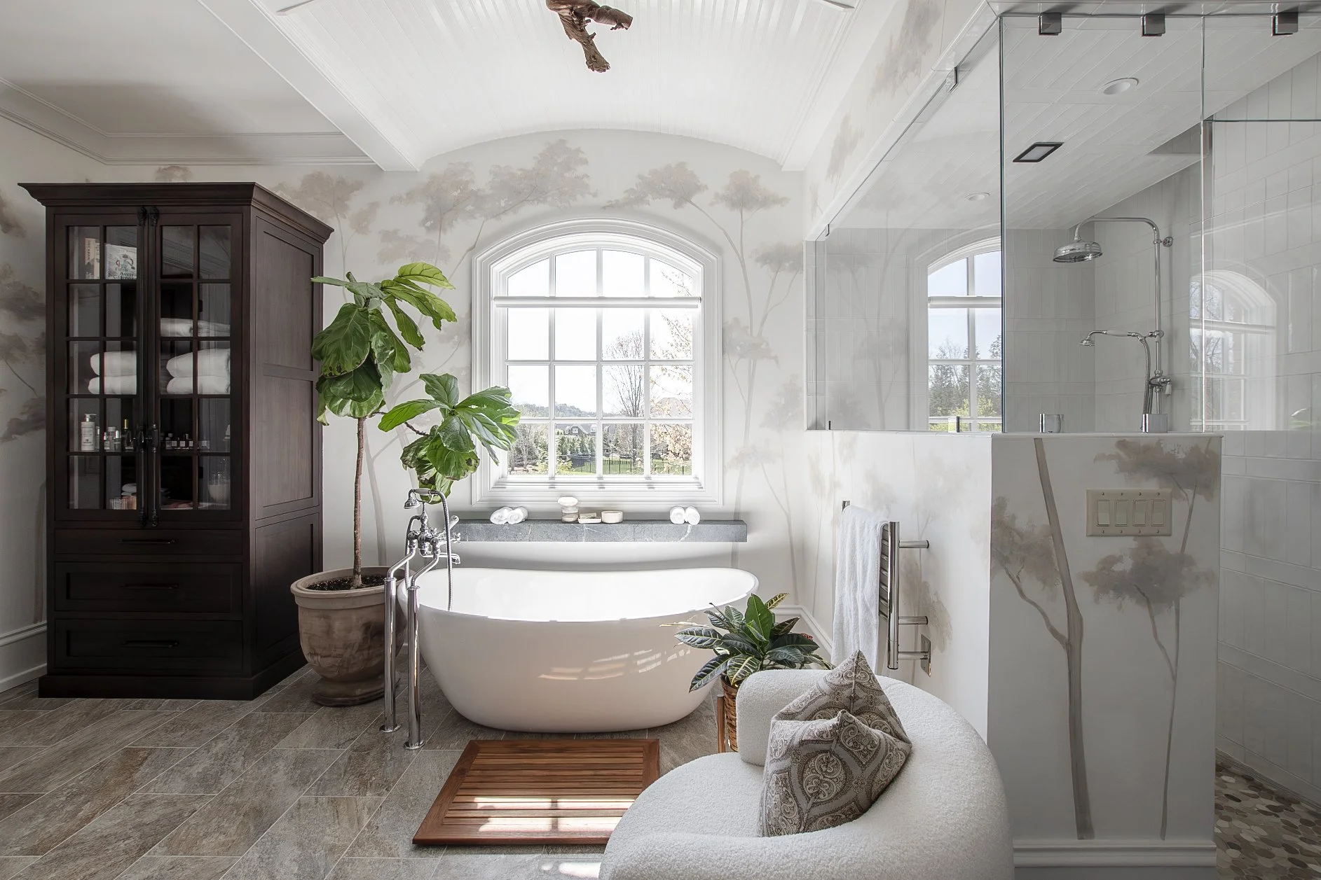 Hermitage Kitchen Gallery Bathroom Design Featured on Houzz