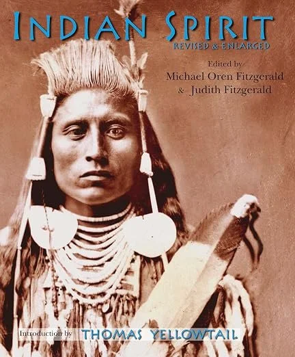 Book cover - Image of a native indian woman looking into the camera.