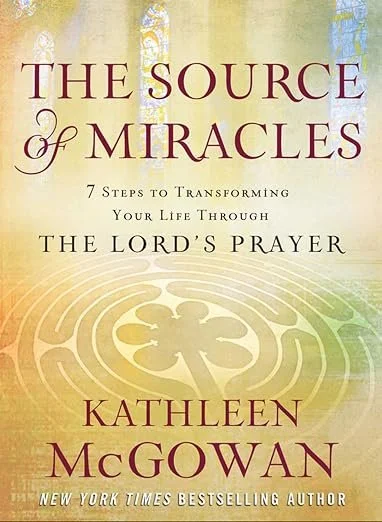 Book Cover - Book title, subtitle, and author's name against the background of the insides of an old building with stained glass windows