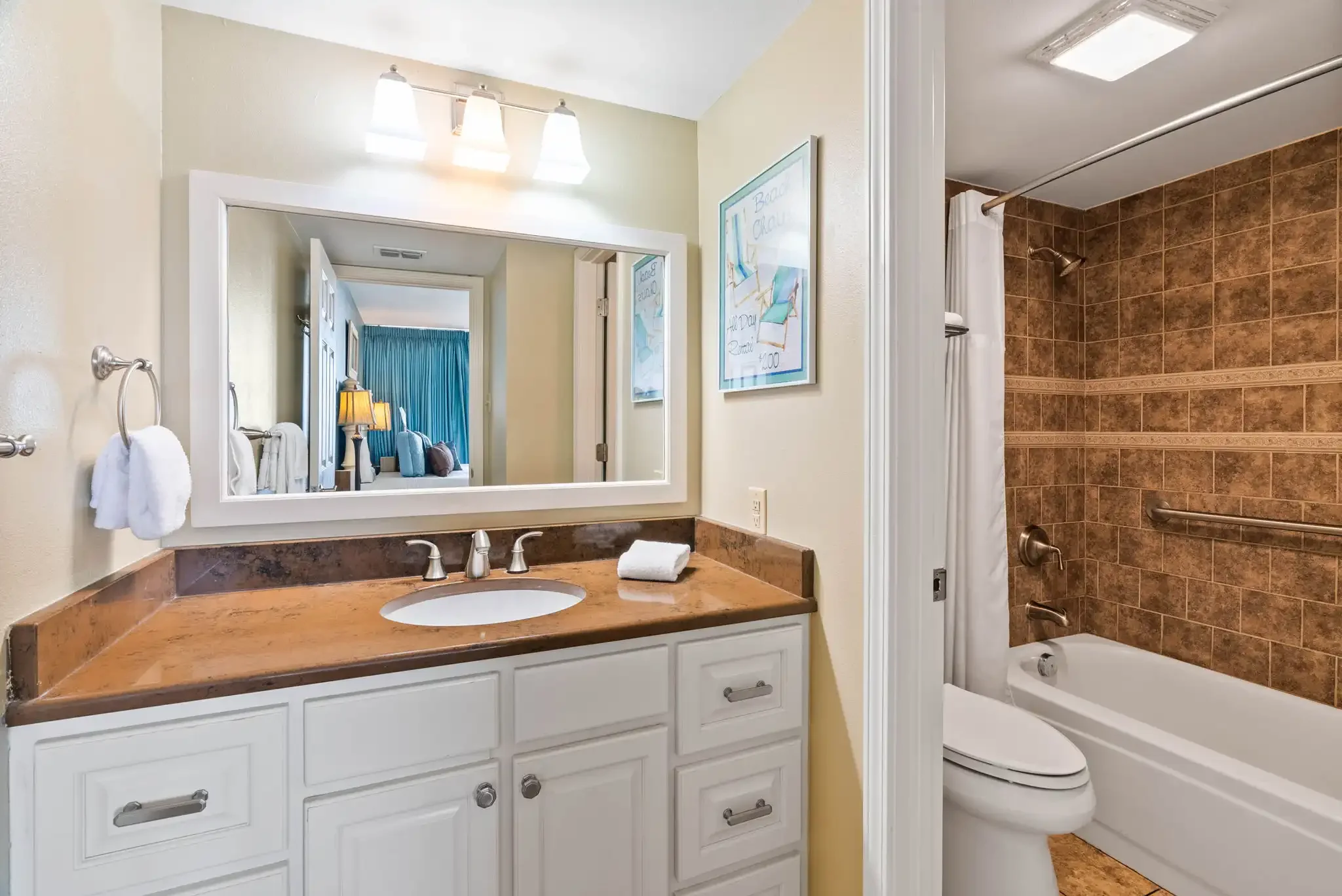 Full private bath - Cool Runnings condo Rockport