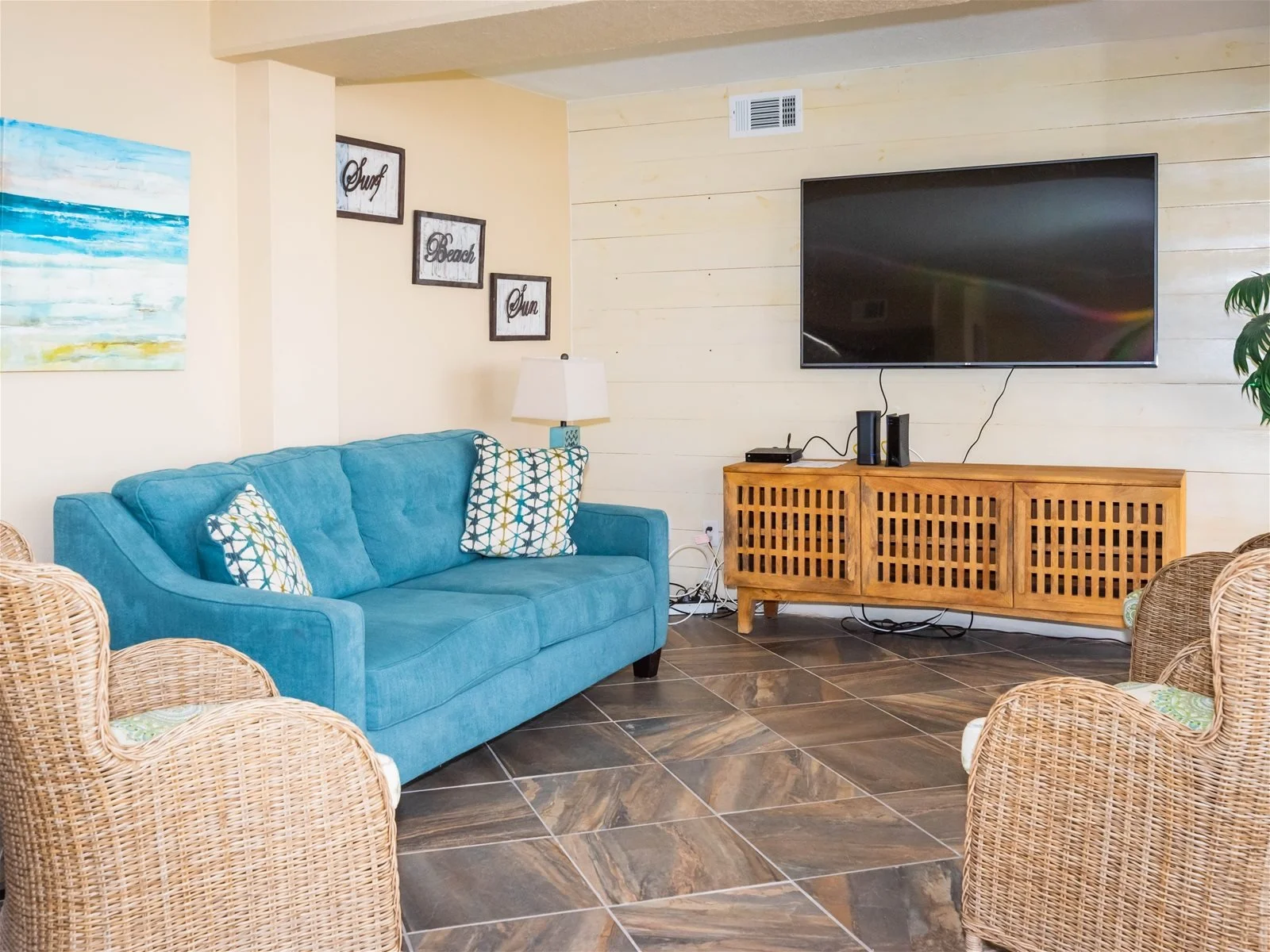 Laguna Reef resort common areas in Rockport, Texas