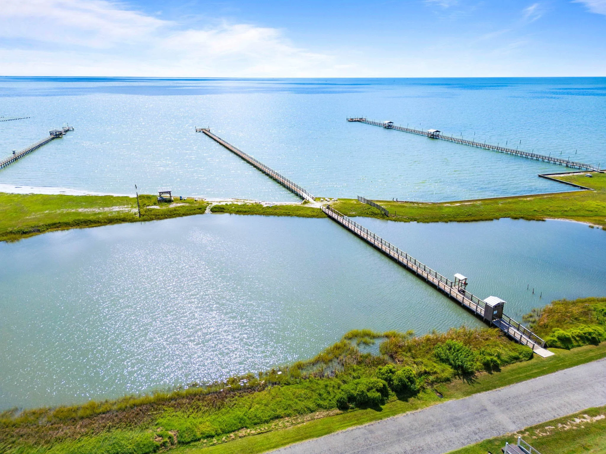 Community Fishing Pier Marina Del Rey Rockport Texas Vacational Rental