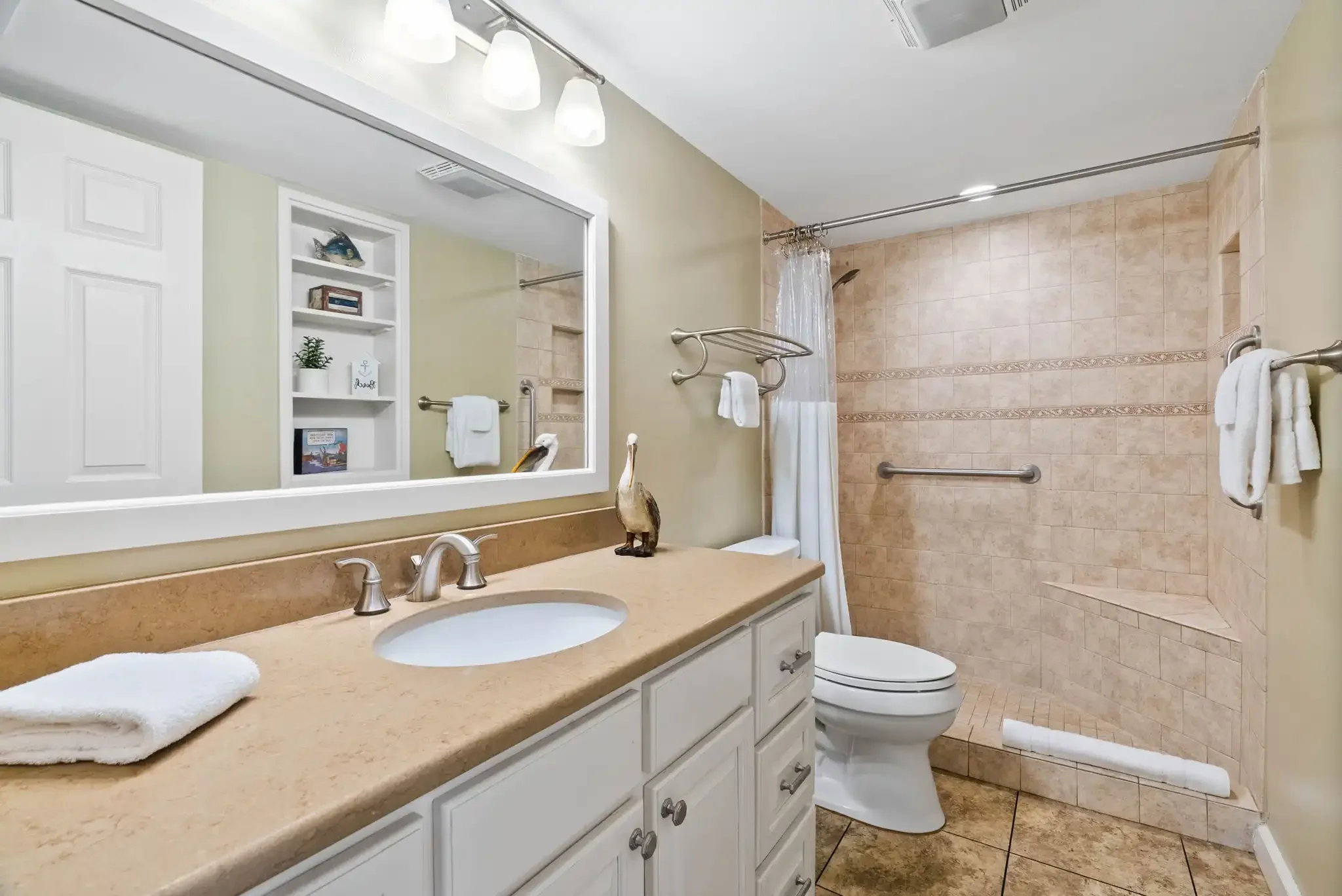 Full private bath - Cool Runnings condo Rockport