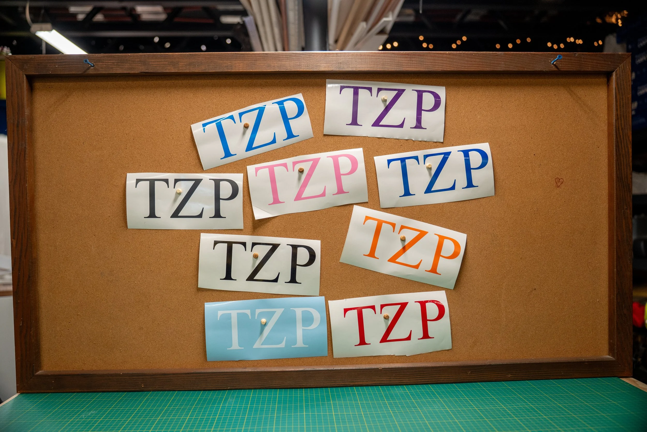 3" Vinyl Greek Letters