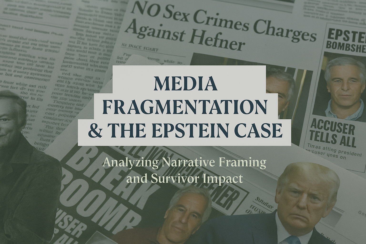 Media Fragmentation as PR Strategy: How Silence, Distraction, and Narrative Control Protect Powerful Men — And Why It’s Ethically Unacceptable
