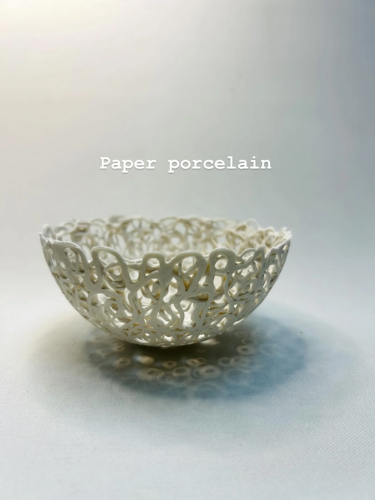 Had fun recently exploring paper porcelain  with the very talented Tinnie Debruijne. #paperporcelain #porcelain #liquidporcelain #workshop #logisdebeaulieu #france #tinniedebruijne
