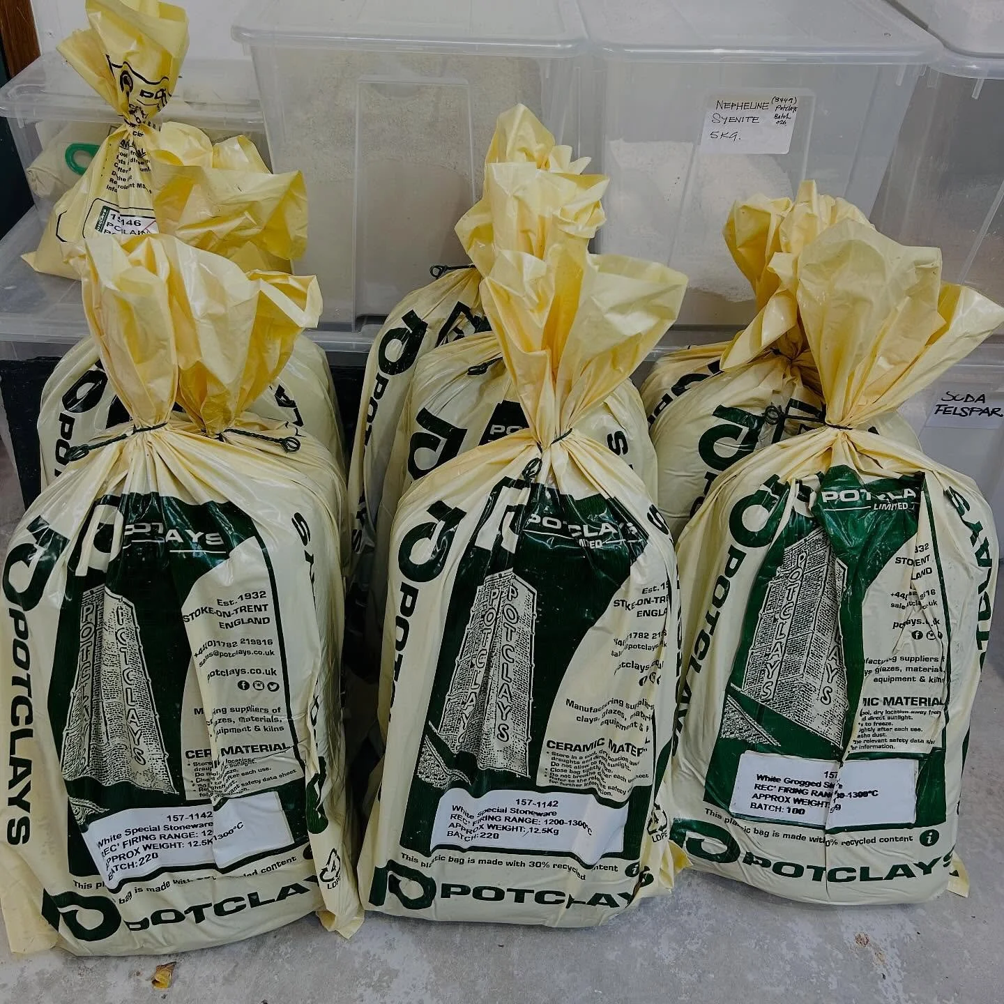A thank you to Potclays ( a family run business) for their fab open day and factory tour on Saturday. It was great to hear the family history, how it started and how it has grown over the generations now into its 4th generation and to see first hand 