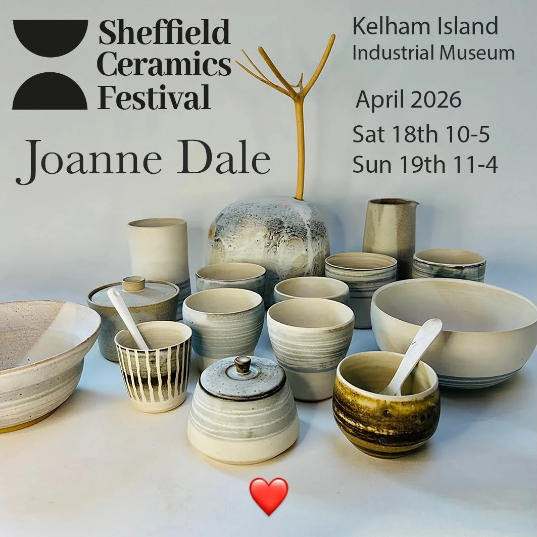 Very much looking forward to this event #ceramics #pottery #handmade #ceramicfair #sheffield