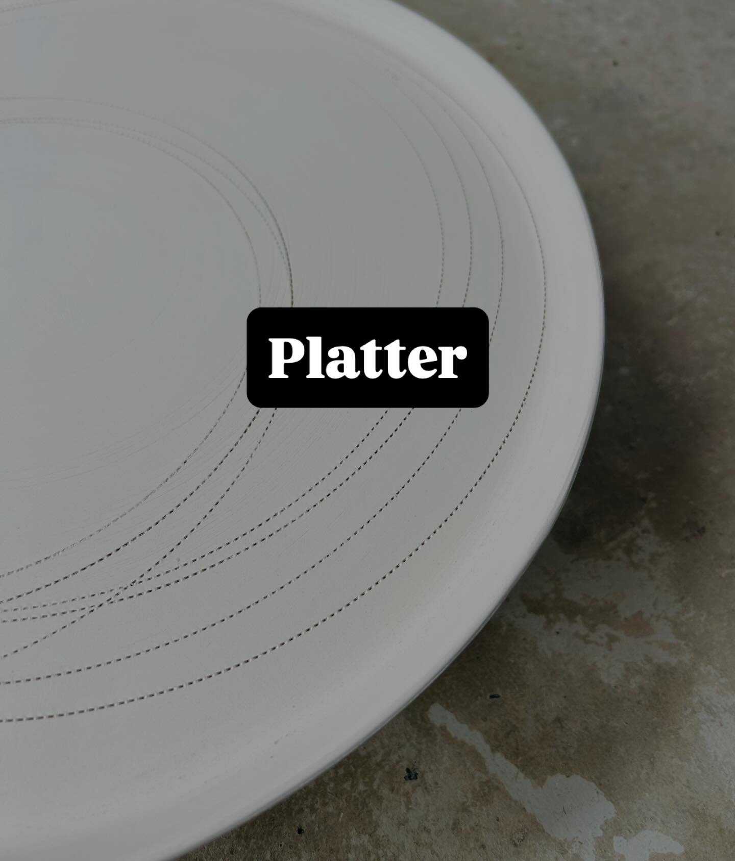 I think the marbles worked, I dried this large platter for weeks using marbles over a piece of cloth to keep it flat. It has been bisqued and I used silica sand underneath it to help it move as it shrank. This piece is part of a series titled Vertigo