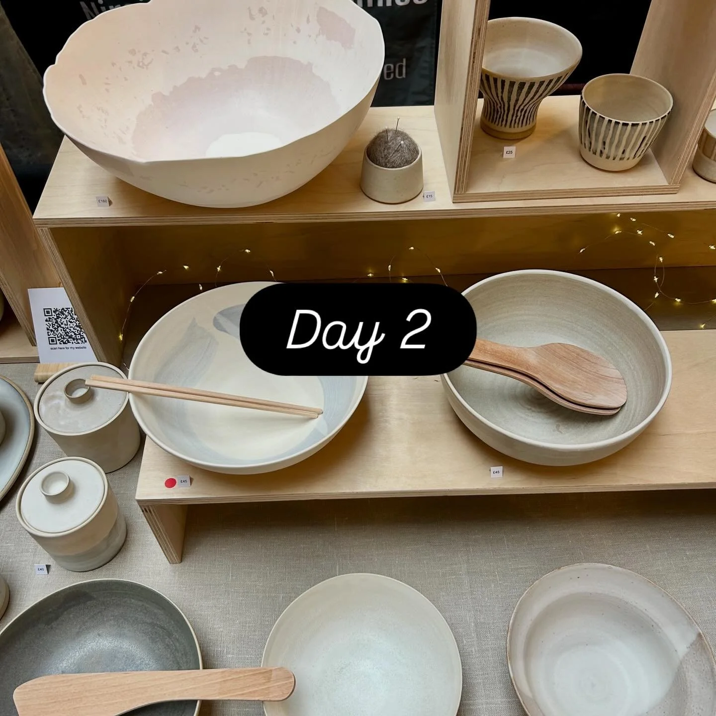 Day two of Toasted ceramic fair, yesterday was so well attended!! Hoping to enjoy today just as much!! #ceramics #pottery #ceramicfair #handmade