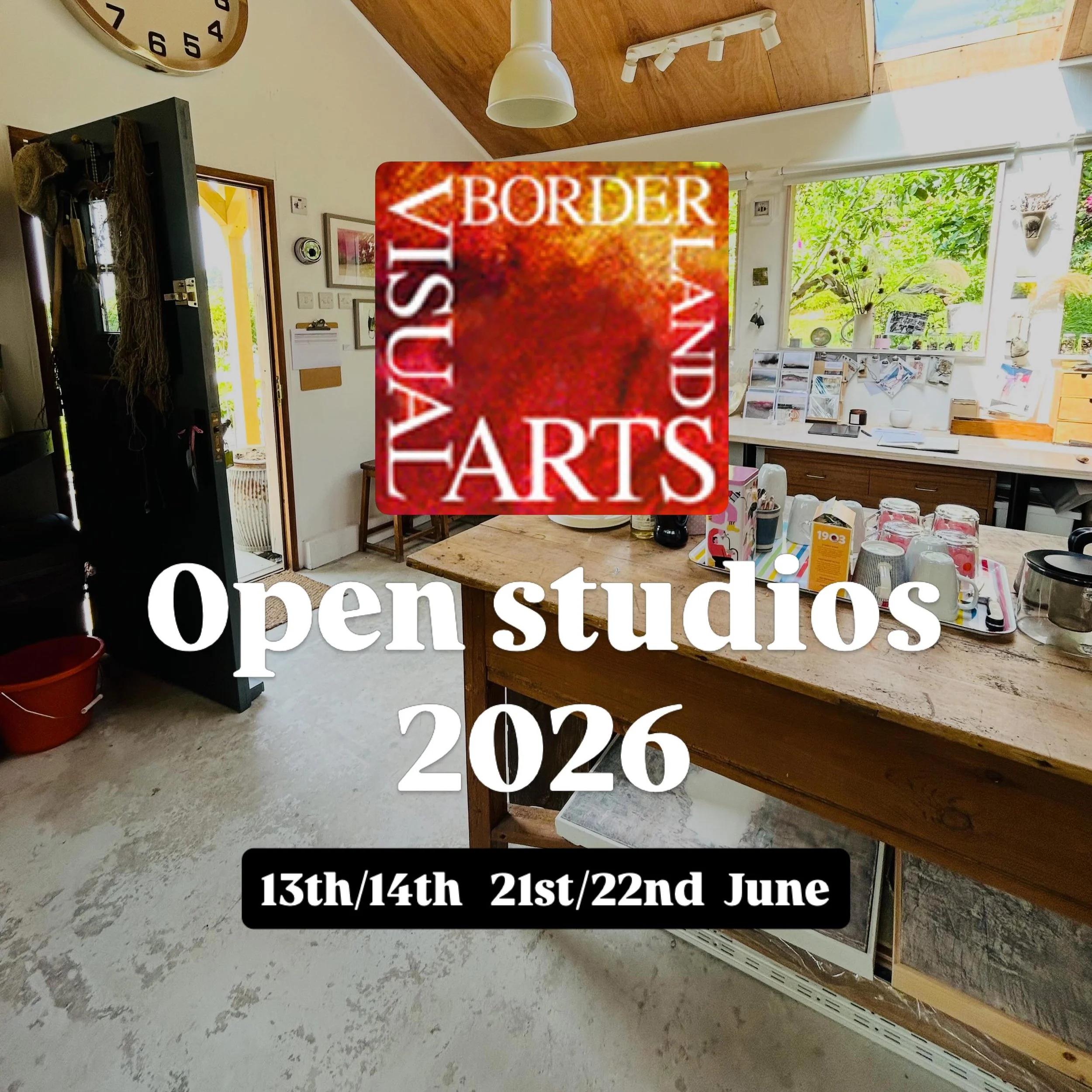 I&rsquo;m a member of the Borderland Visual Arts group&hellip;&hellip;we have a yearly &lsquo;Open Studio and Art Trail&rsquo; event. You can find all the details on the BVA website, I&rsquo;d love you to join me in my studio to see where I work, I w