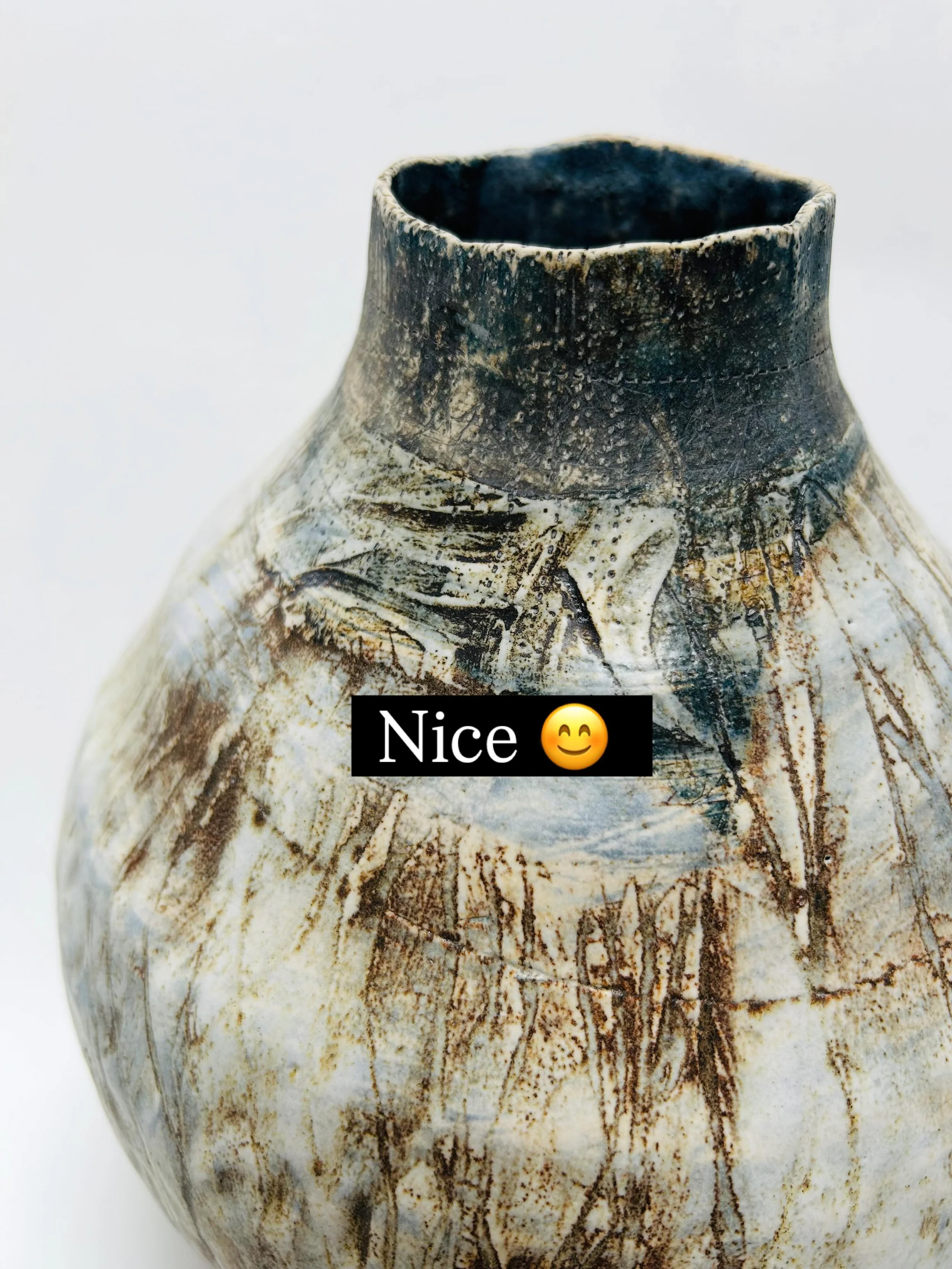 Relief!! Some nice results from the glaze fire&hellip;.im happy with this 😘just in time for Open Studios 🥳 #openstudios #pottery #ceramics #handmade #borderlandvisualarts