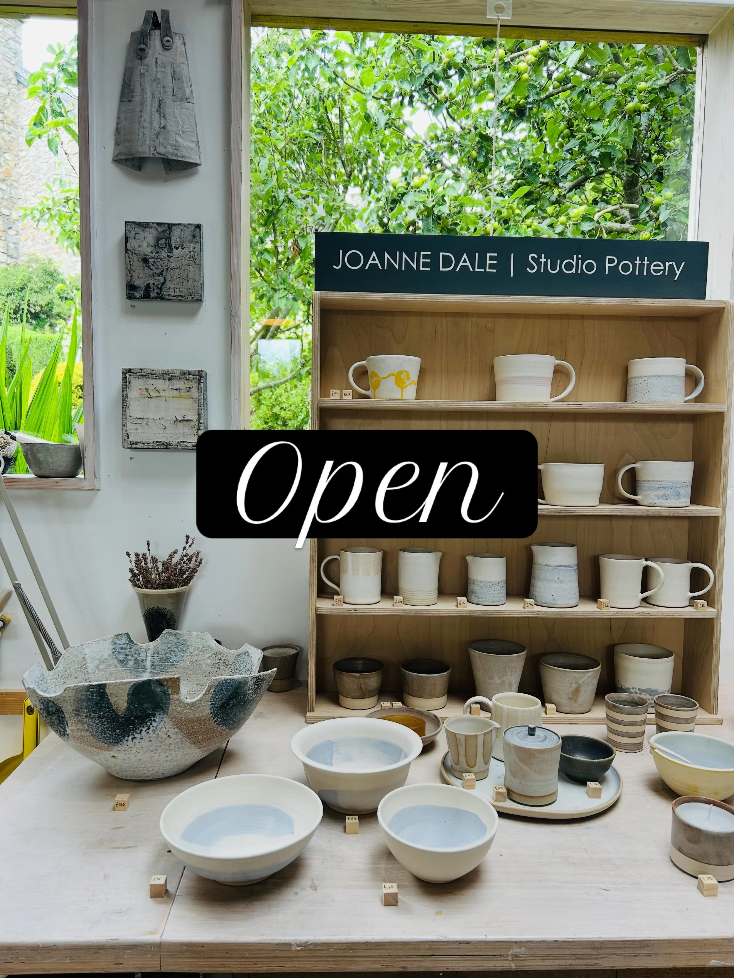 The Borderland Visual Art Open Studio and Art trail is open&hellip;&hellip;looking forward to seeing you. DM for directions to the studio or you can look on the BVA website for the digital brochure. Joanne Dale Celynfa studio. #openstudios #meetthema