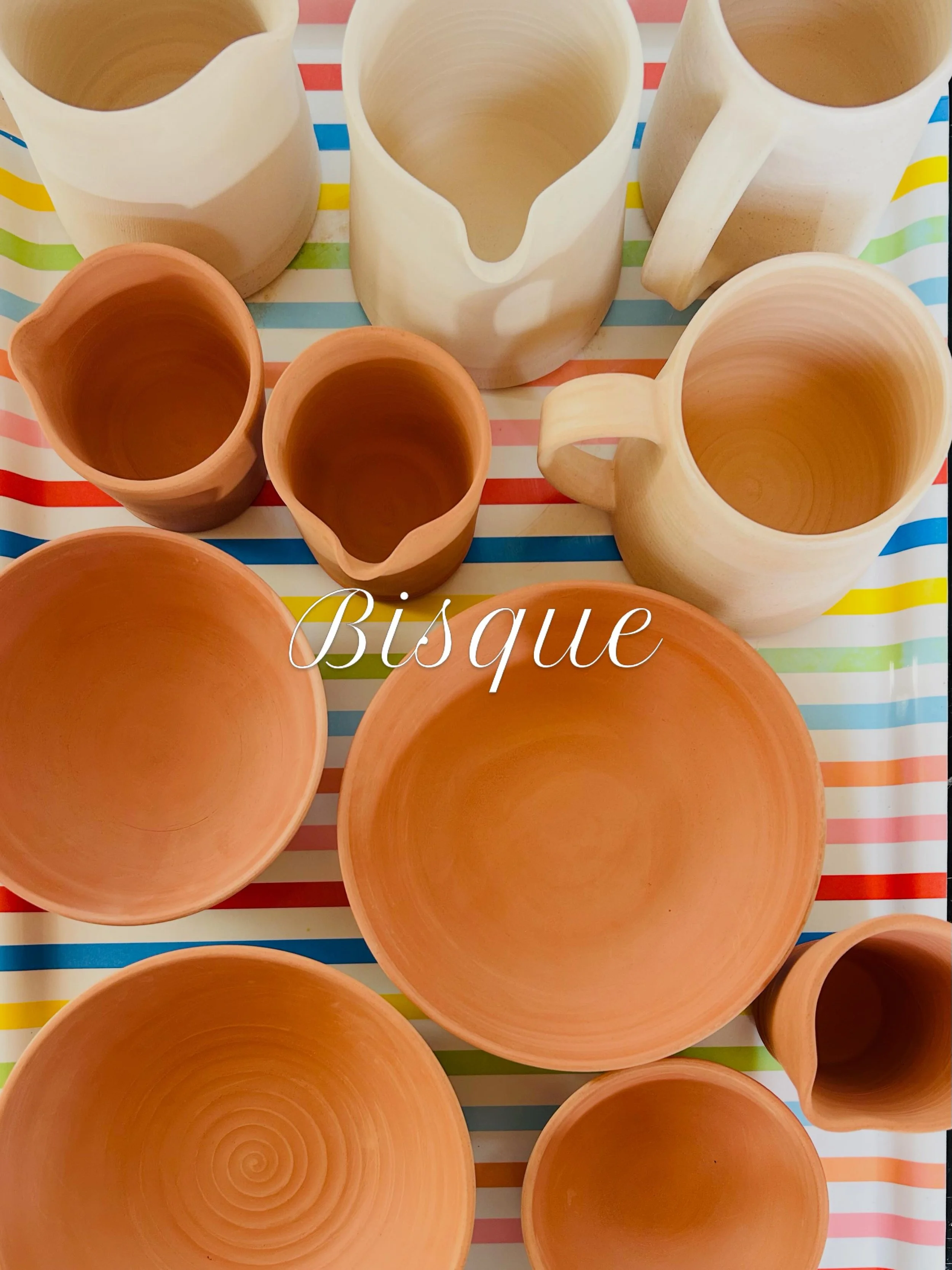 Time for a coffee and biscuits 🍪 before the glaze headache 🙈!! #biscuitfire #bisque #ceramics #glaze #pottery