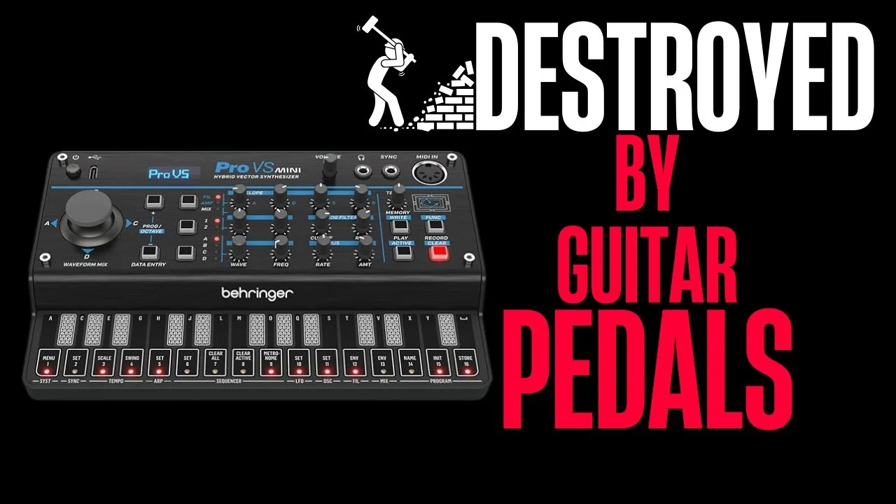 Raccoon  Point Studios- New Video Drop!

Sean has been deep diving into the Behringer Pro VS Mini lately, and while it&rsquo;s a solid little synth, he had to take it to another level. You know he loves running things through guitar pedals, so he thr