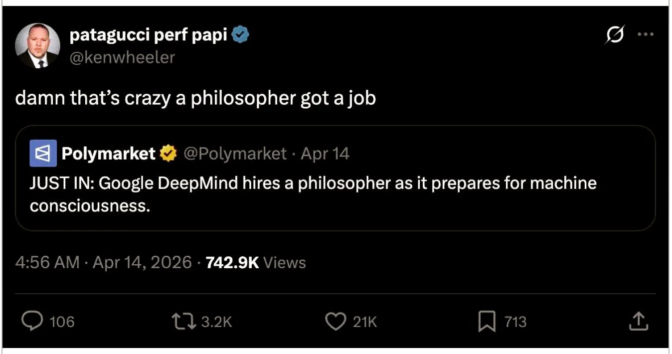 As someone with a Philosophy degree, I find this hilarious...
@lornebehrman This could be our new hustle!