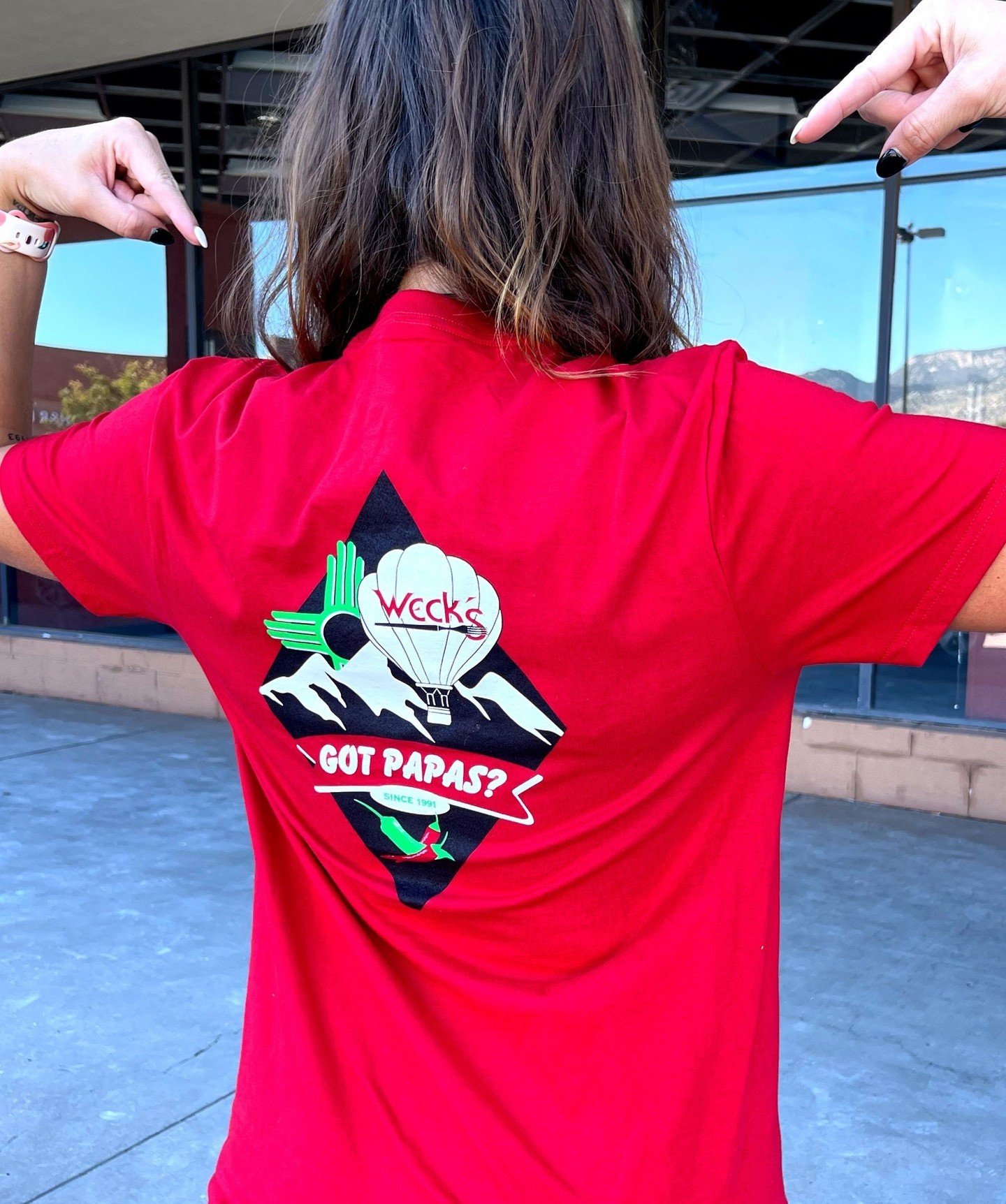 🌶️Who's seen the new Weck's shirts!? If you haven't grabbed one, head into any of our ABQ, Rio Rancho, Los Lunas or Las Cruces locations now! We've got them in black too! #wecks #wecksnm
