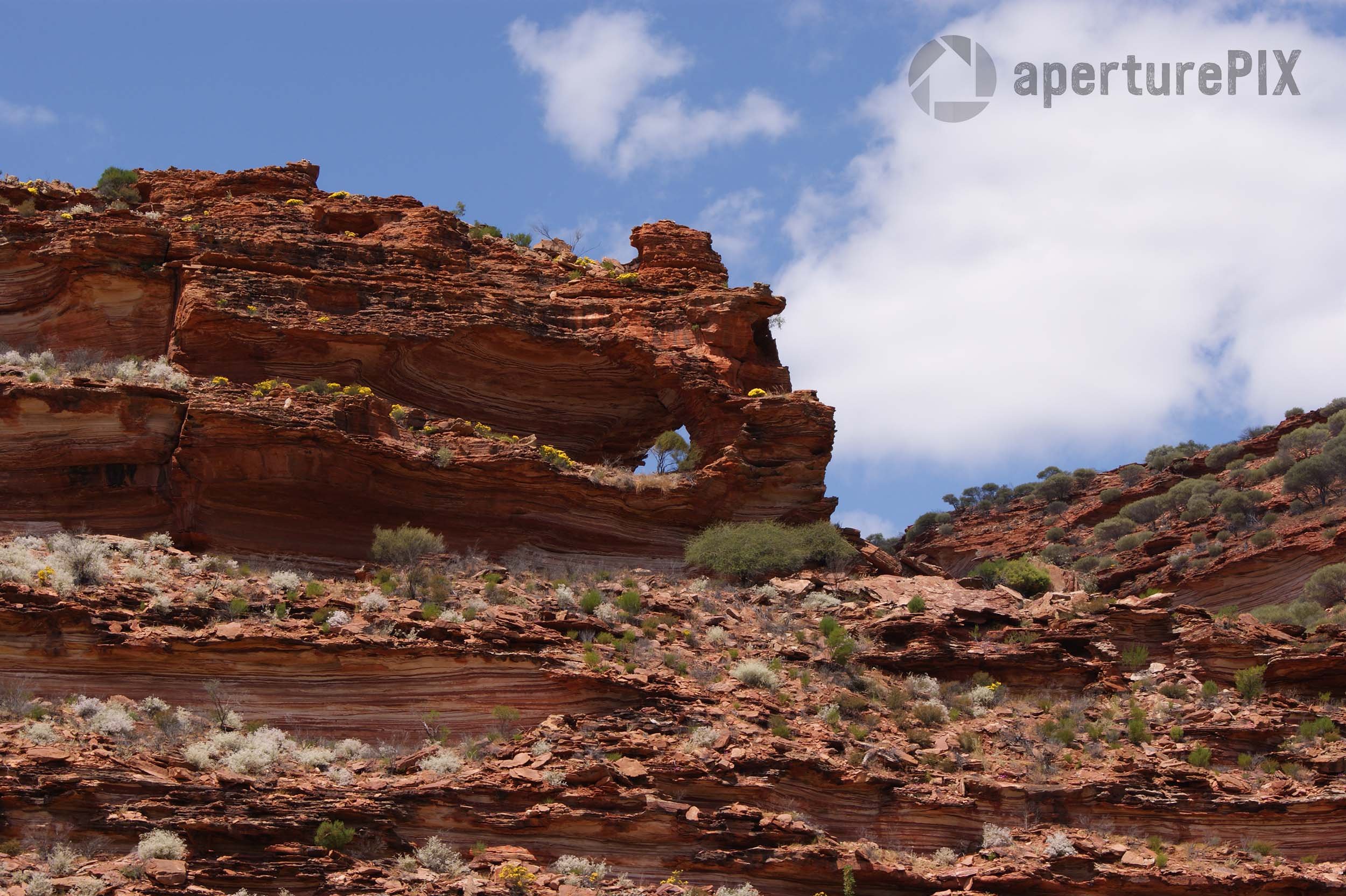 Rock Formation in Kalbarri National Park, WA