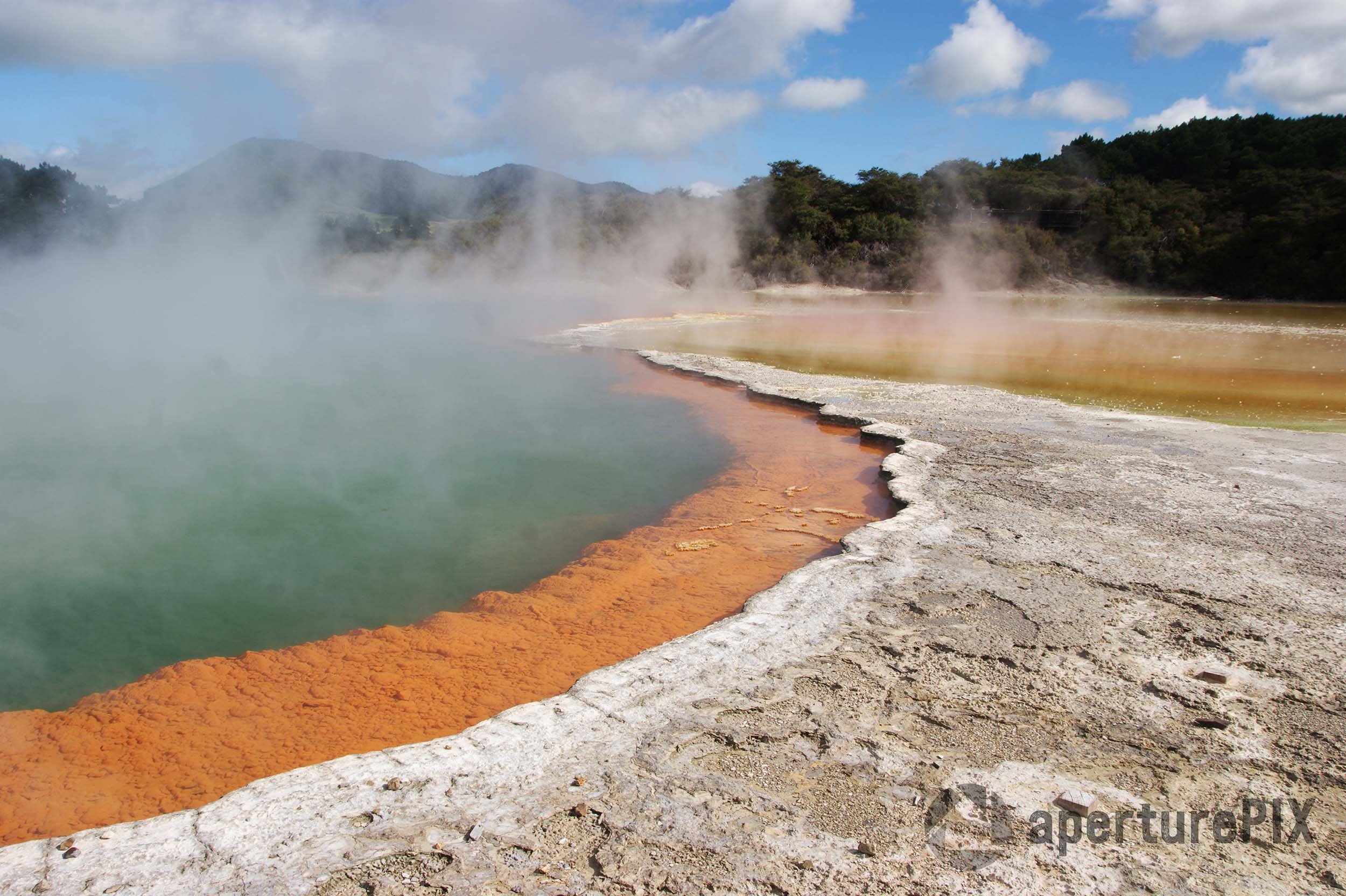 Champagne Pool Wai-o-Tapu Thermal Wonderland in Rotorua