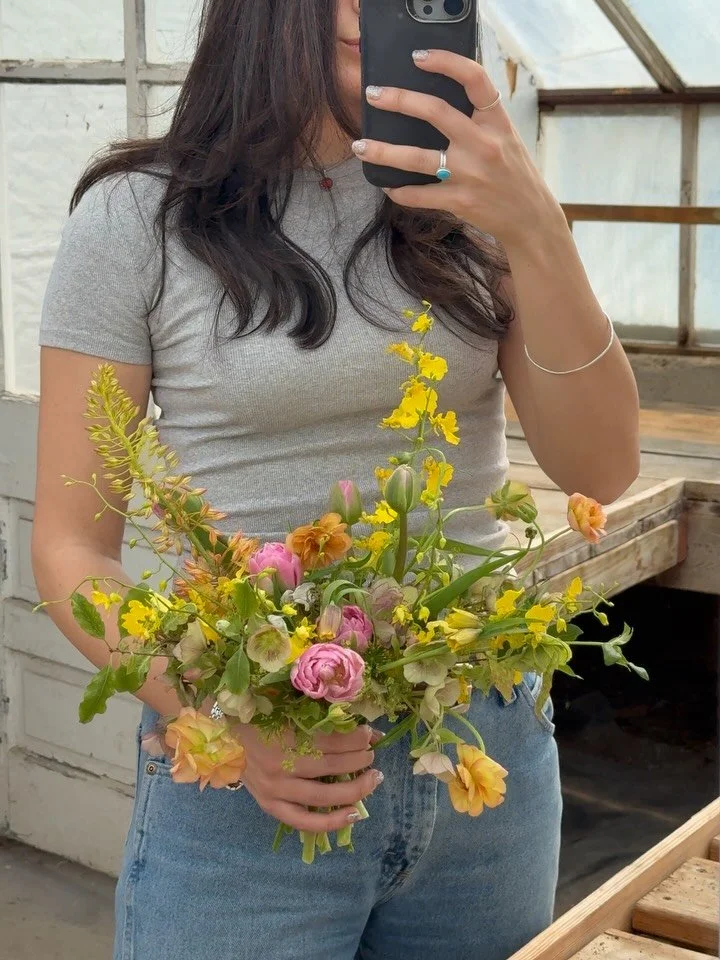 Spring has begun to unfold in the loveliest ways✨

The first daffodils are here, and softer colors are finding their way back into the studio. Between the greenhouses, I&rsquo;ve been documenting the different varieties as they begin to bloom, each o
