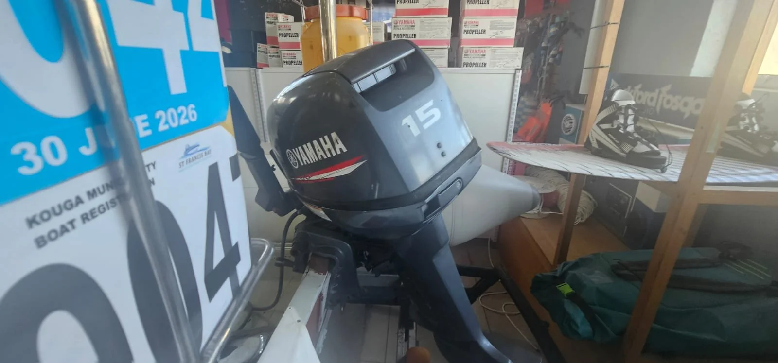 Suzumar duck 3m with Yamaha 15hp 2 stroke 2.jpg