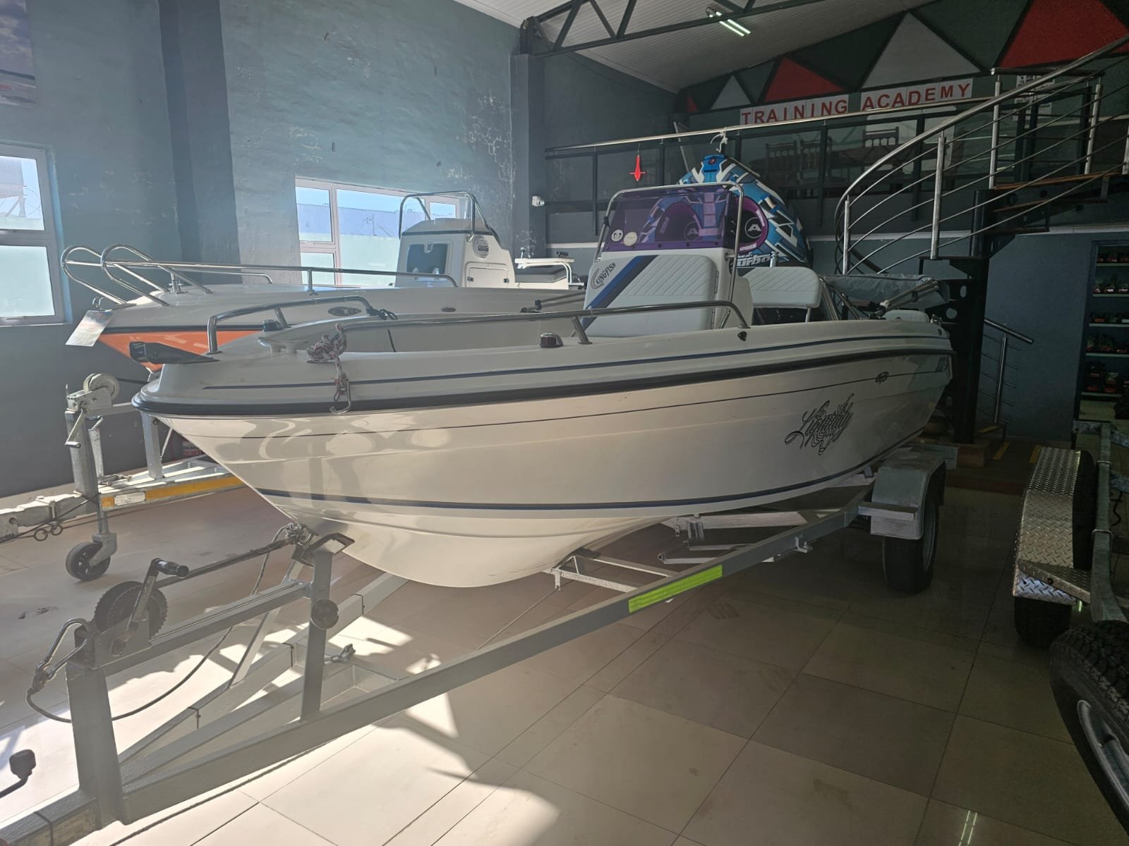 Kingfish 17ft powered by a Mercury 4 stroke 115hp .jpg