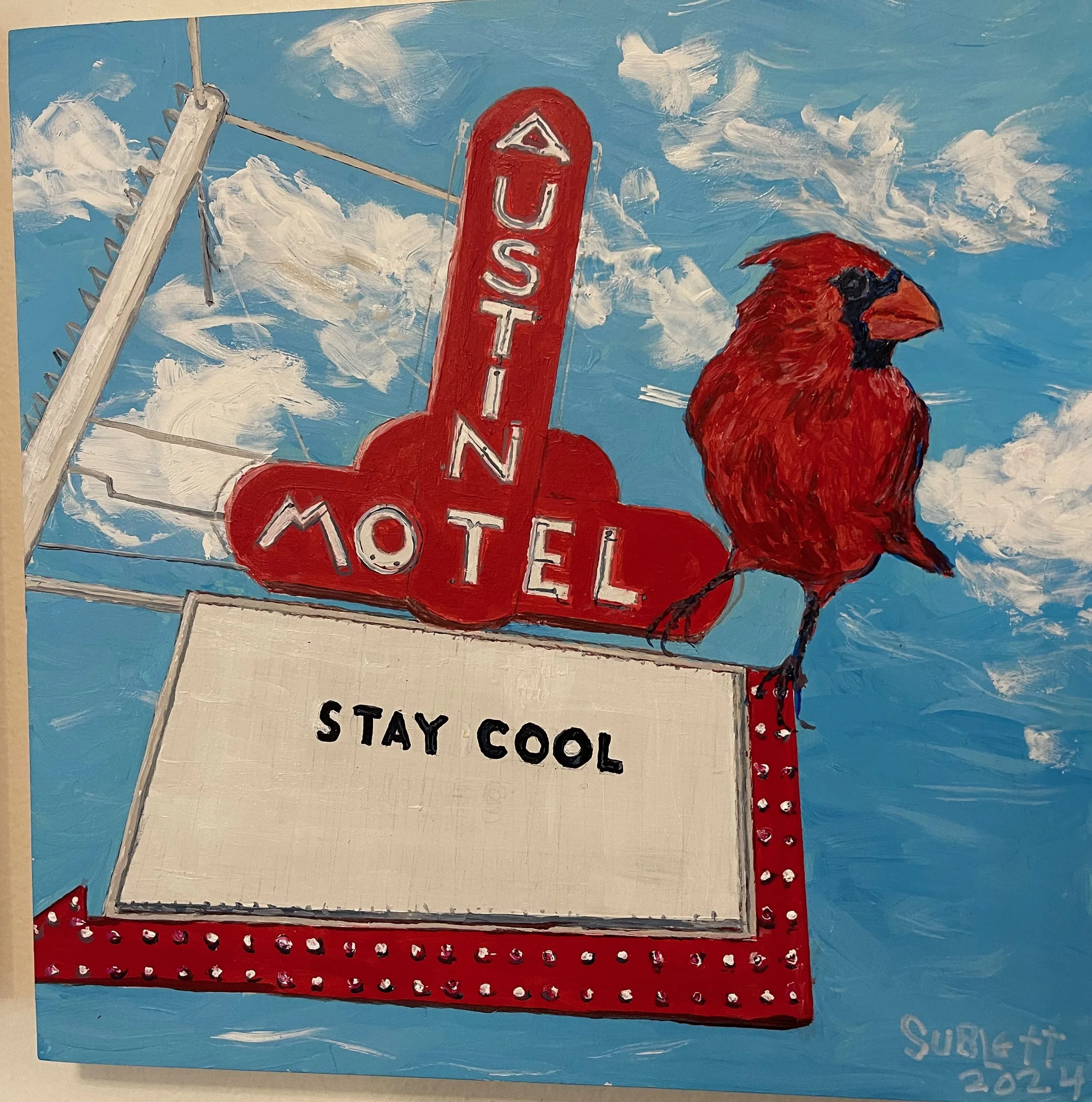 JesseSublett_Cardinal_Rules_acrylic_on_wood_12x12 - Jesse Sublett.jpeg