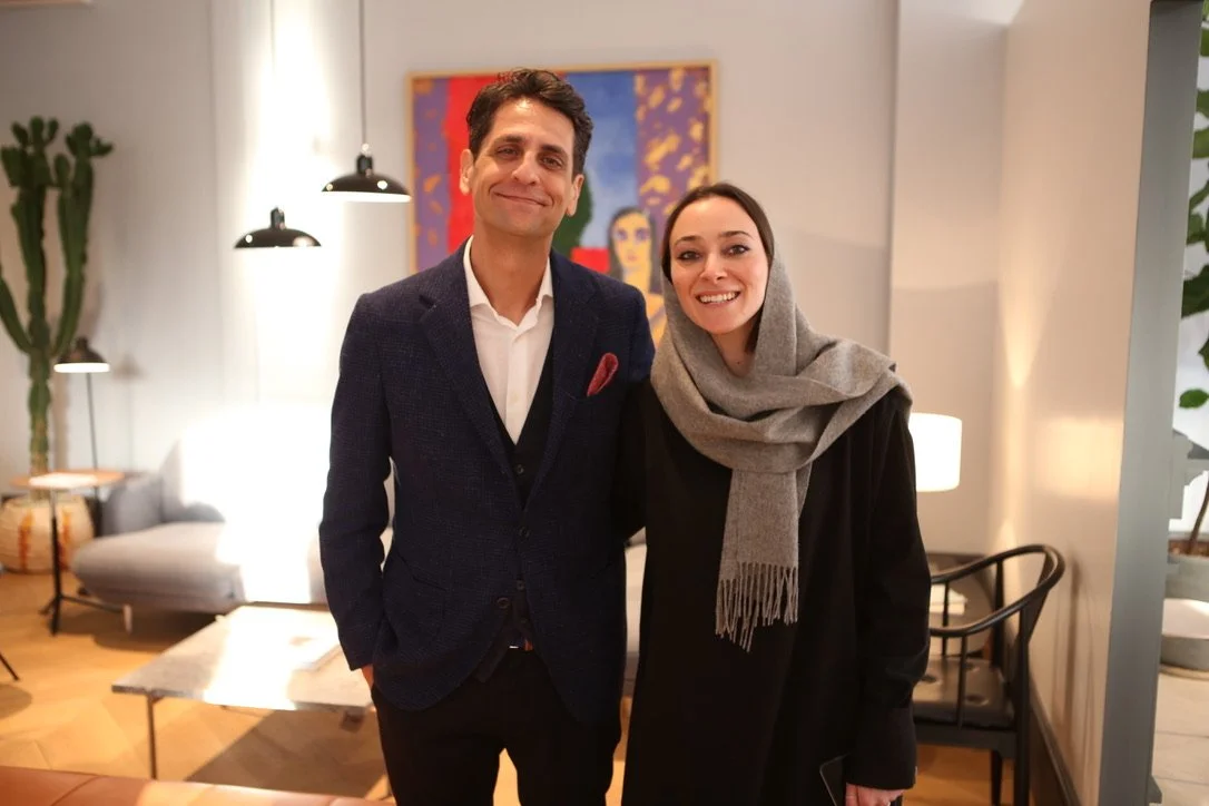 With Dario, CEO of Fritz Hansen Asia