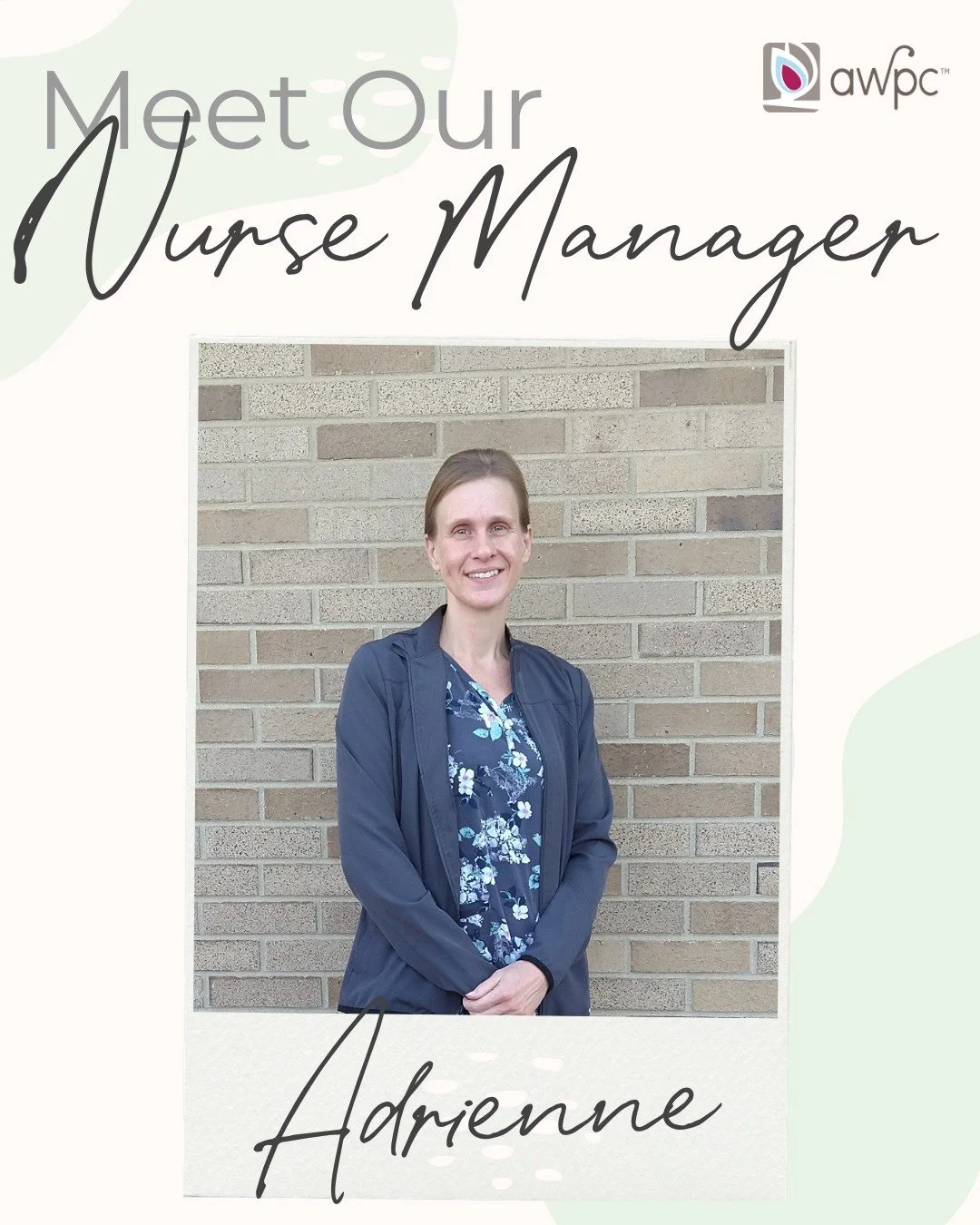 Meet Adrienne, R.N., Nurse Manager 🤍

For the past five years, Adrienne has been a dedicated member of the medical team at Another Way Pregnancy Center, bringing both clinical expertise and heartfelt compassion to every client she serves. She has be