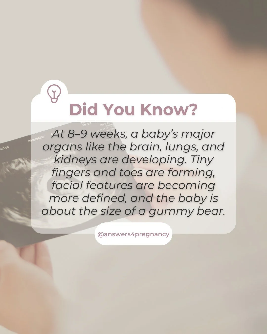🧸 About the size of a gummy bear&mdash;and already growing in amazing ways. Small, sweet beginnings can hold so much wonder.

#GummyBearSize #EveryWeekMatters #GrowingBaby #EarlyPregnancy #DidYouKnow