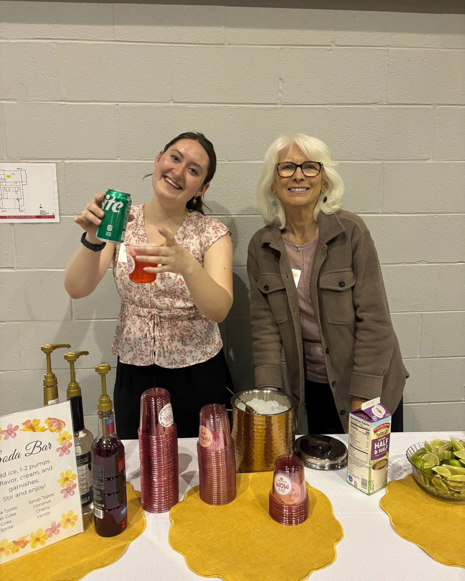 💐 We had such a beautiful time at our annual Mother&rsquo;s Day Dinner! It was a joy to shower our moms with love, good food, and a little time to relax. We shared a delicious meal, enjoyed a soda bar, heard an encouraging and faith‑filled word from