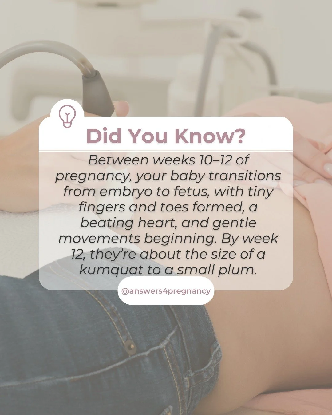 💛Growing so fast!

These early weeks are filled with big changes and meaningful milestones, even when they can&rsquo;t yet be felt.

Every day brings new growth, and each step forward is part of a beautiful journey that matters deeply.

Read more ab