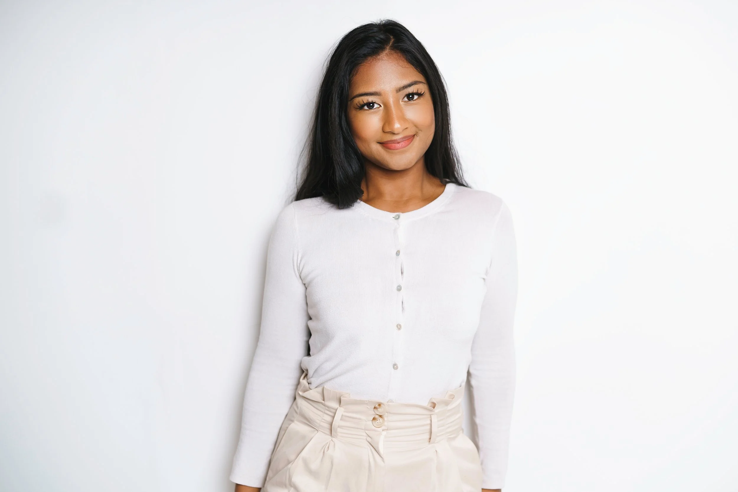 Happy woman at Another Way Pregnancy Center