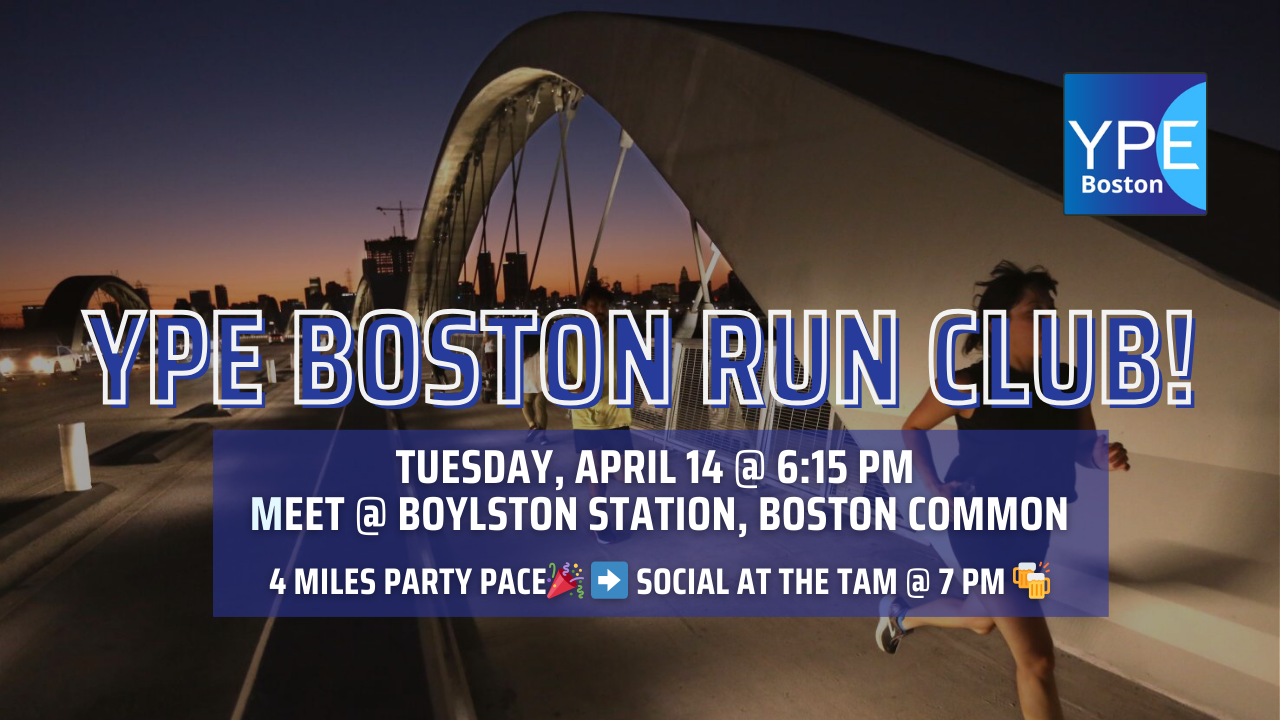 YPE Boston Inaugural Run Club