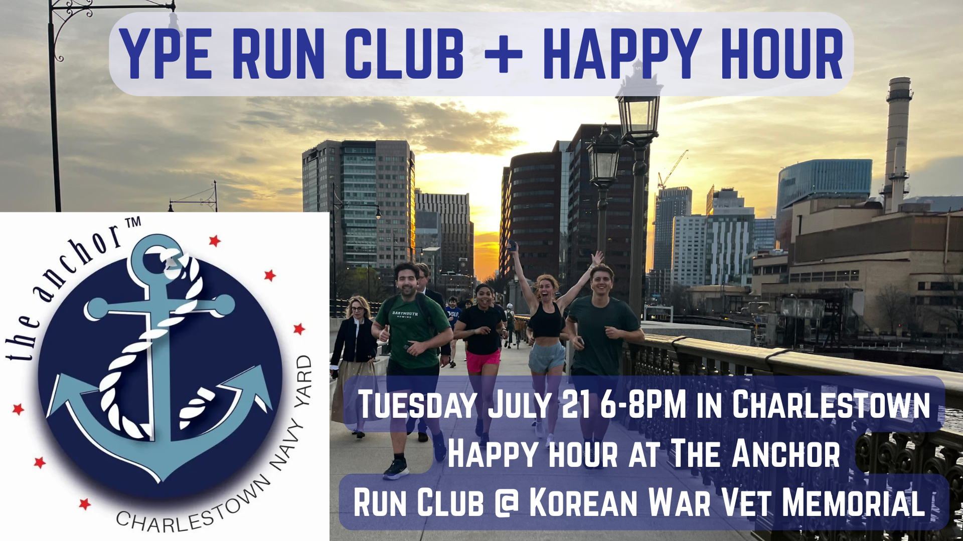 YPE Boston July Happy Hour + Run Club