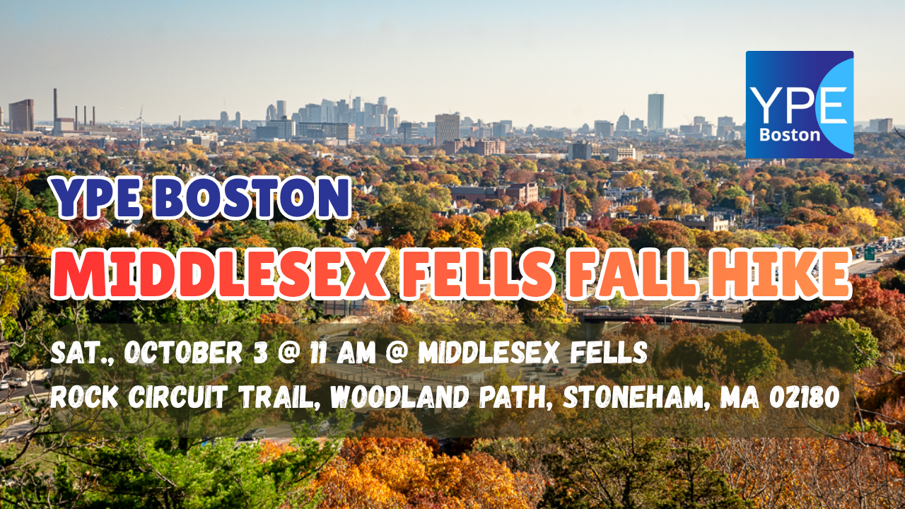 YPE Boston Middlesex Fells Fall Hike