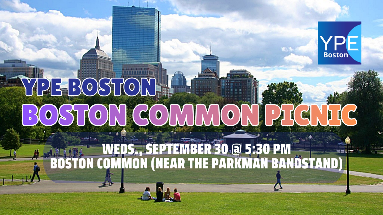 YPE Boston Boston Common Picnic
