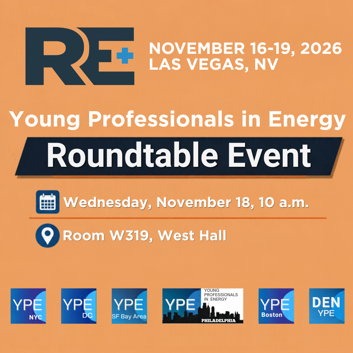 YPE at RE+ 2026 Roundtable