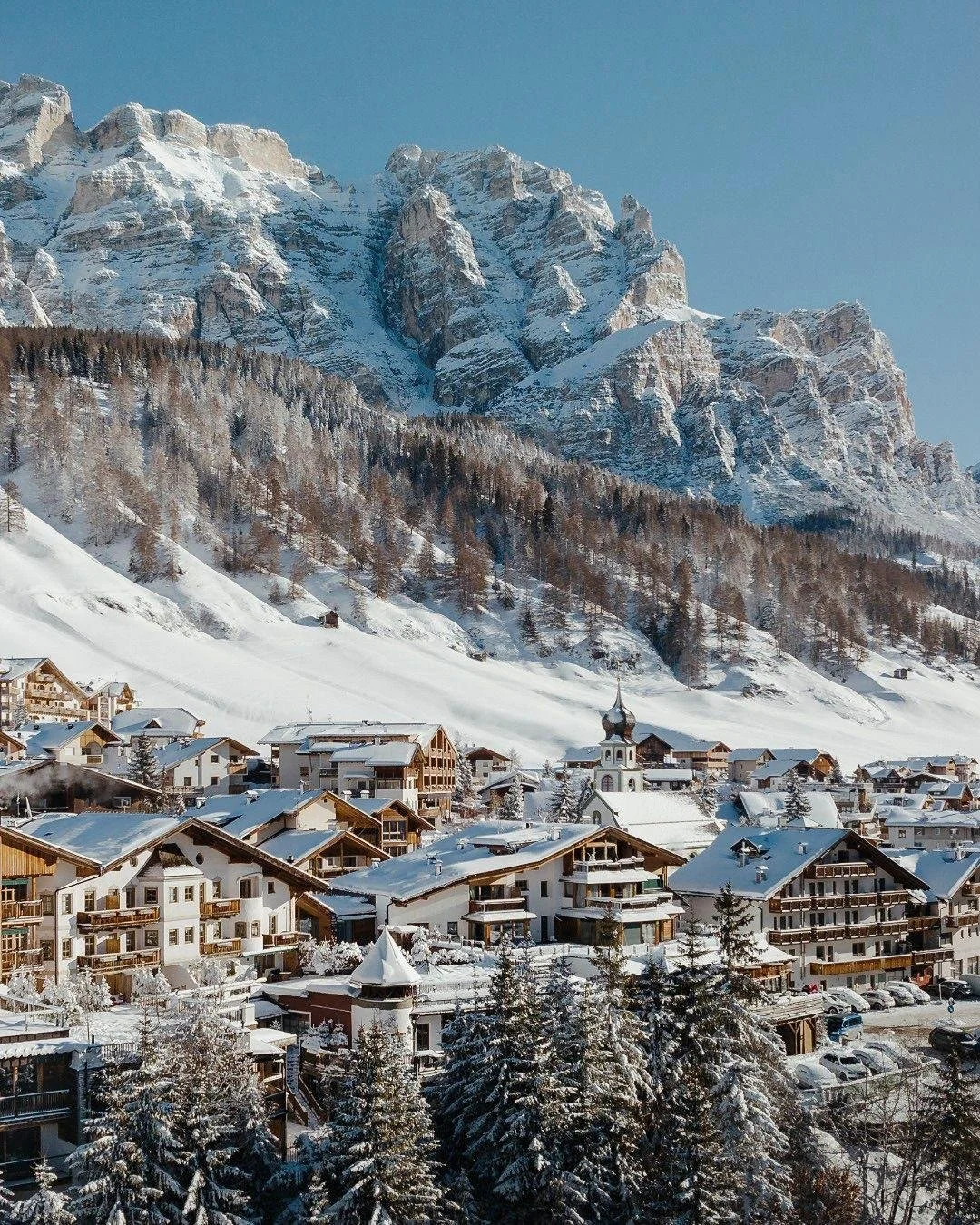 If Alpine coziness had a five-star address, this would be it.

When you check into Aman Rosa Alpina, your hardest decision might be whether to hit the slopes or stay fireside with a glass of Ferrari Champagne. (We wouldn&rsquo;t blame you for the lat