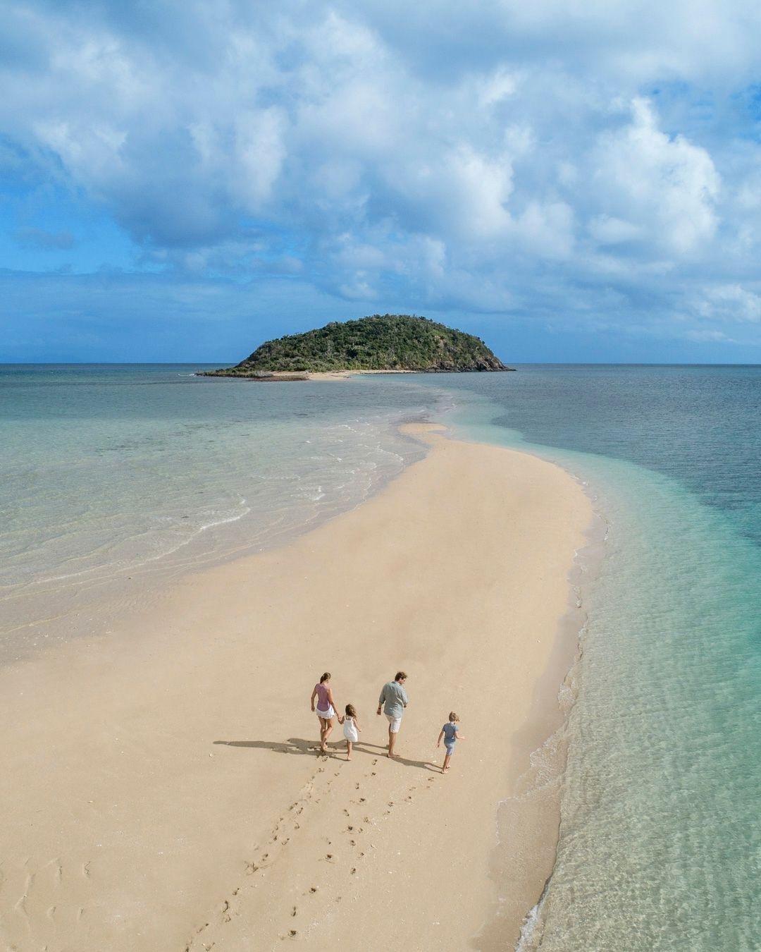 If you are visiting the Great Barrier Reef, you might as well stay right in the heart of it. This spectacular natural wonder literally surrounds the InterContinental Hayman Island Resort.

How do you get there? By seaplane, helicopter, or luxury yach