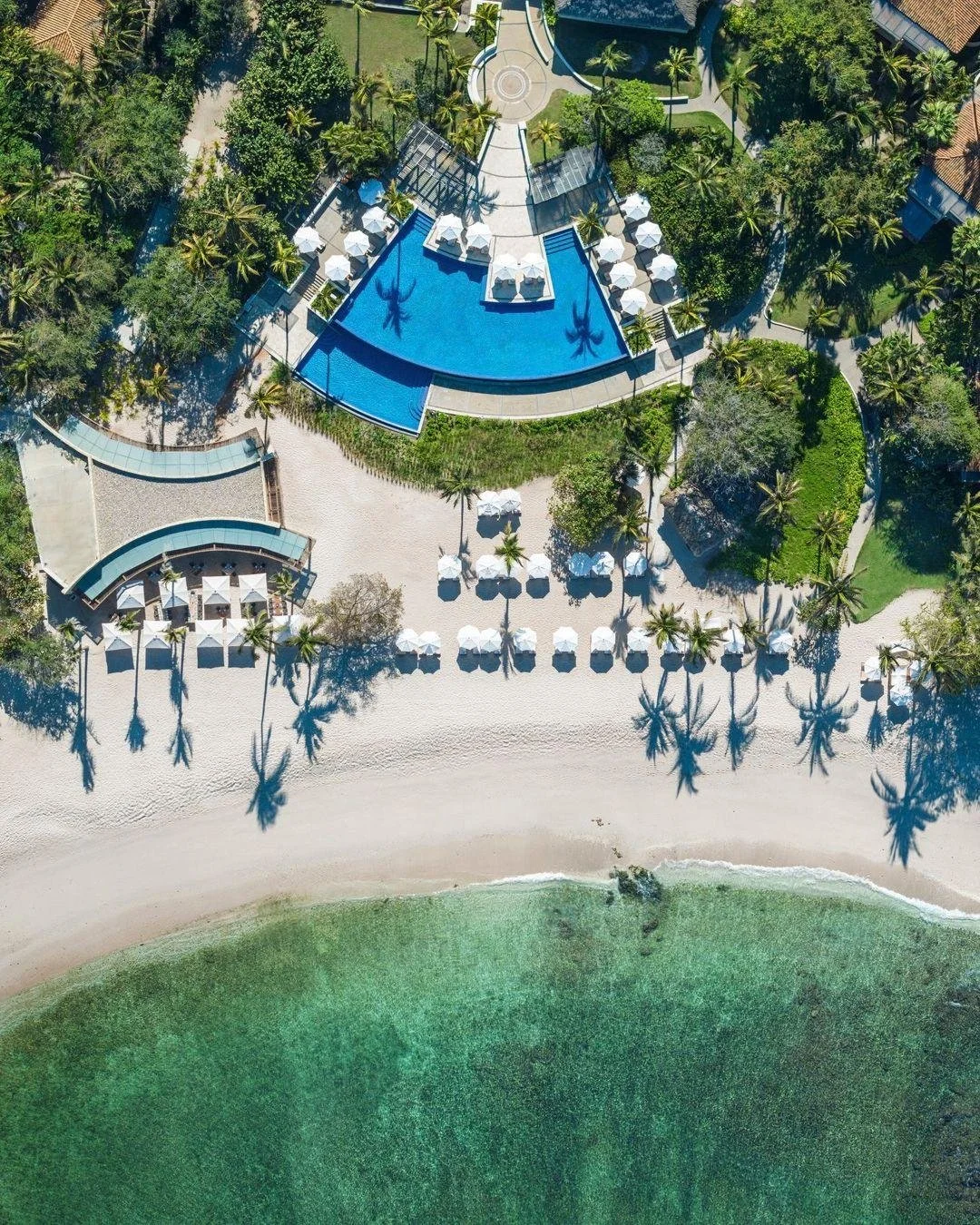 If a beach trip is on your mind, this one is worth a look.

St. Regis Punta Mita is on a private peninsula about 45 minutes north of Puerto Vallarta, Mexico, and the recognition speaks for itself: Forbes Four-Star, AAA Five Diamond, and ranked among 