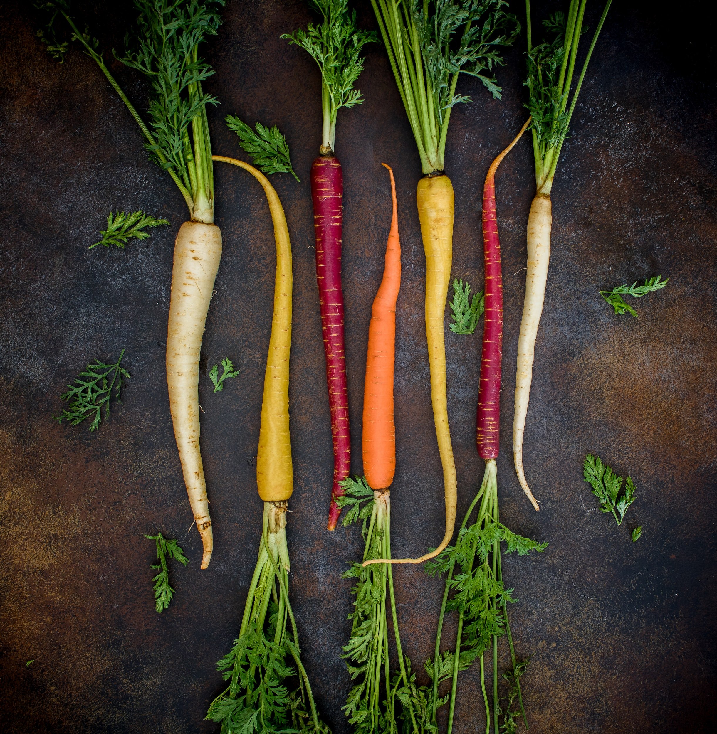 Heirloom Carrots: Yum!
